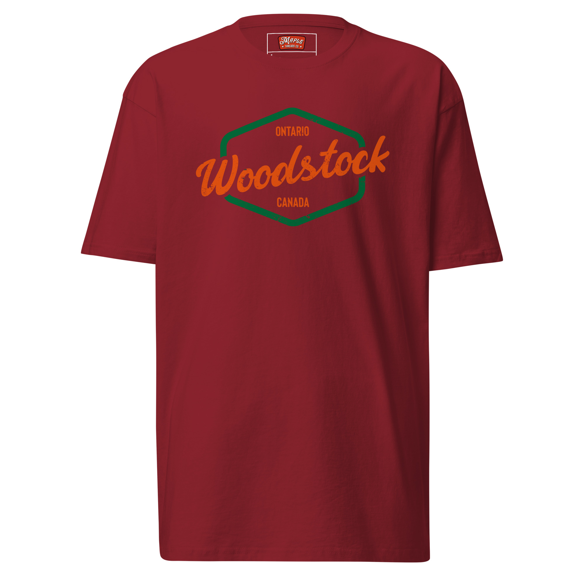 Men’s Woodstock premium heavyweight tee - Image 8
