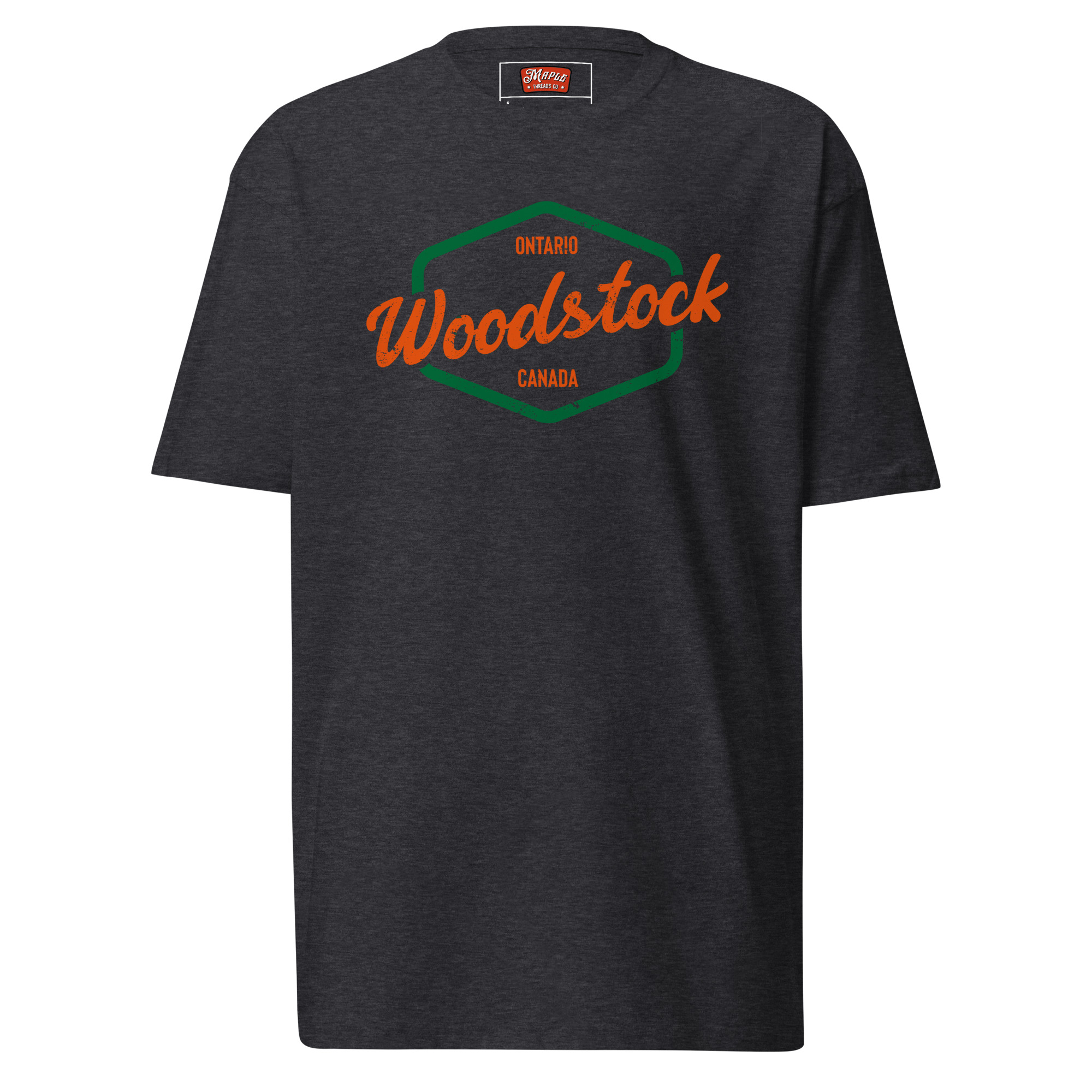 Men’s Woodstock premium heavyweight tee - Image 5