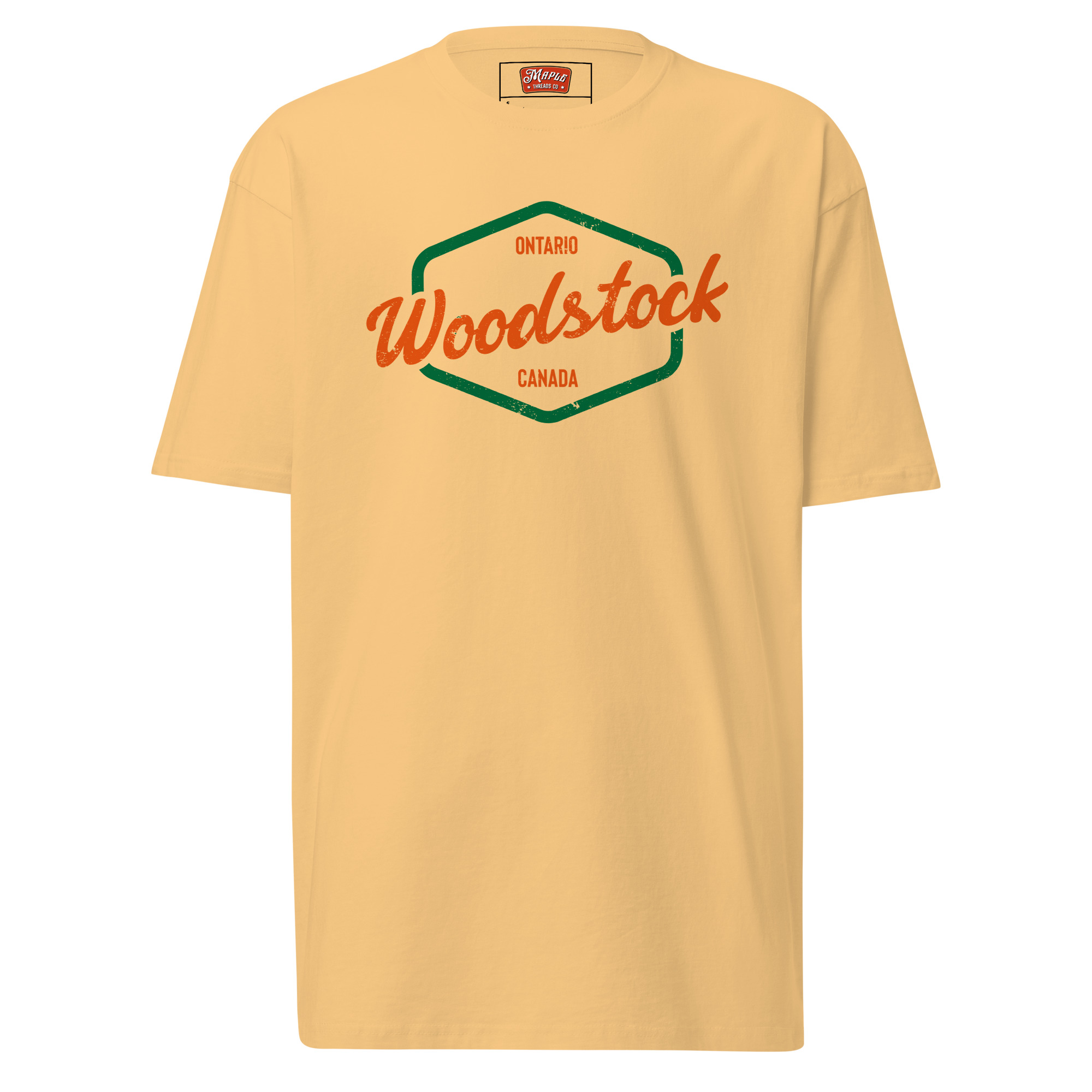 Men’s Woodstock premium heavyweight tee