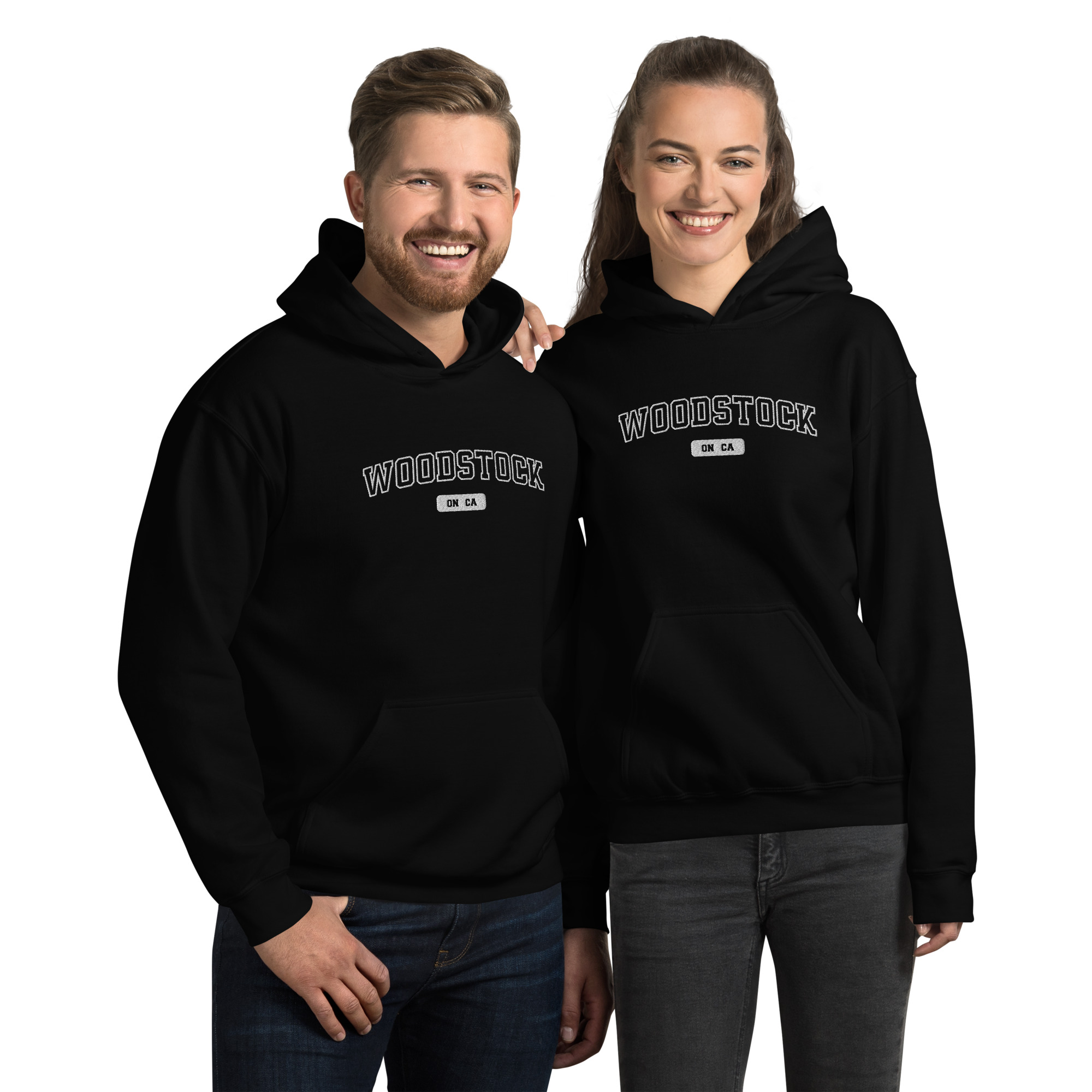 Unisex Woodstock Embroidered Hoodie