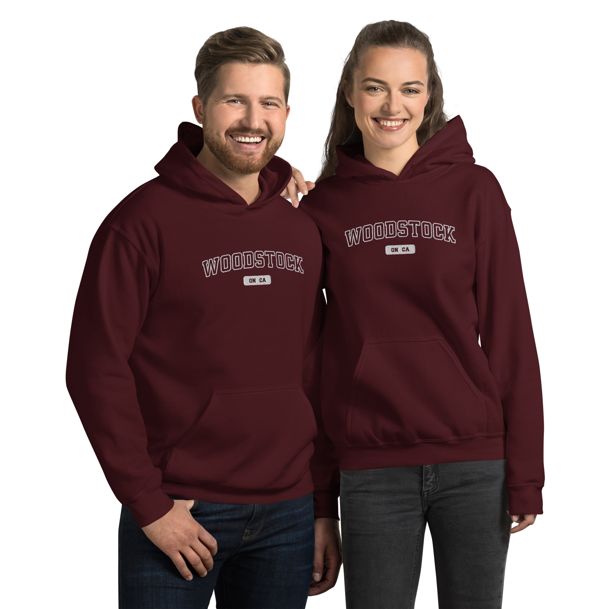 Unisex Woodstock Embroidered Hoodie - Image 3