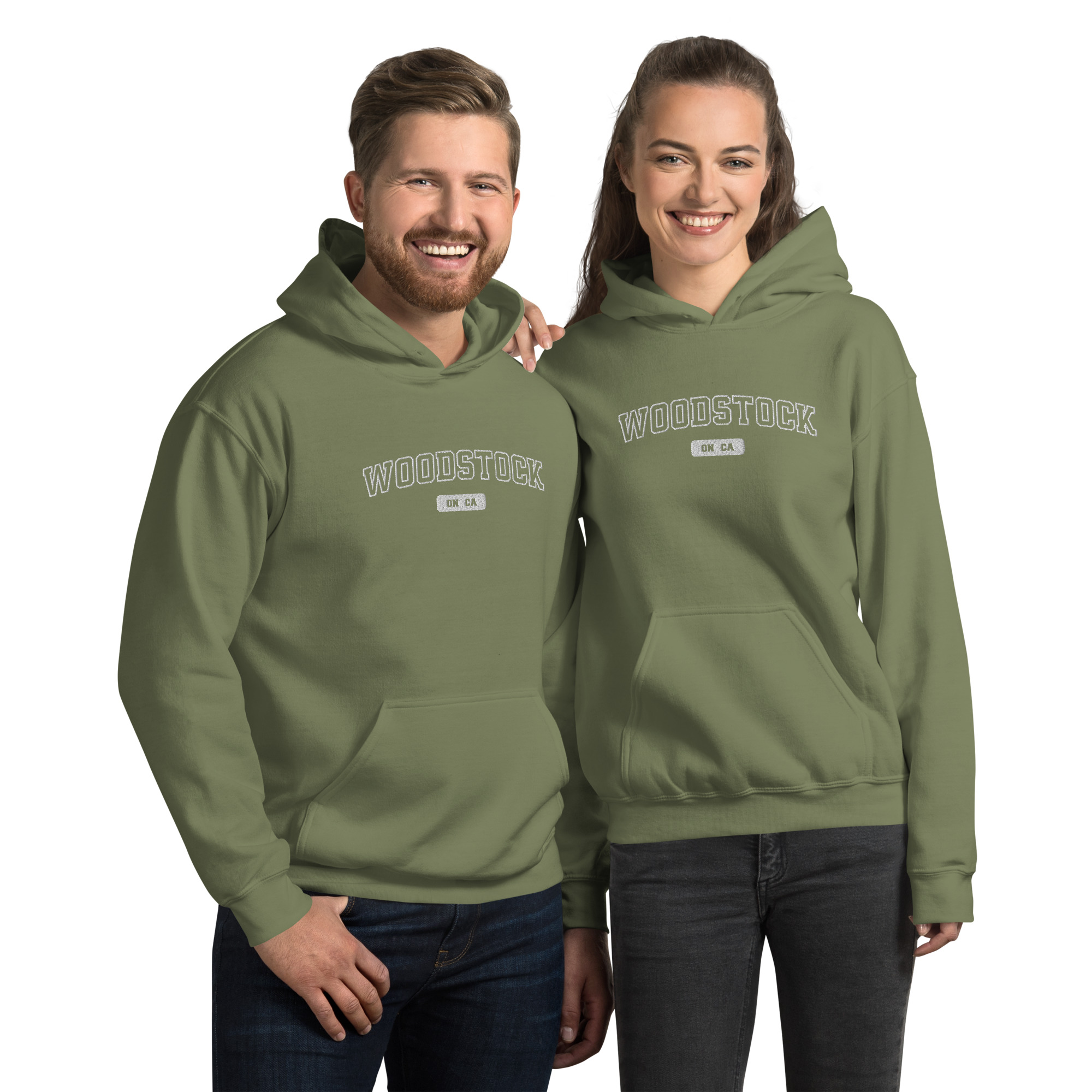 Unisex Woodstock Embroidered Hoodie - Image 5