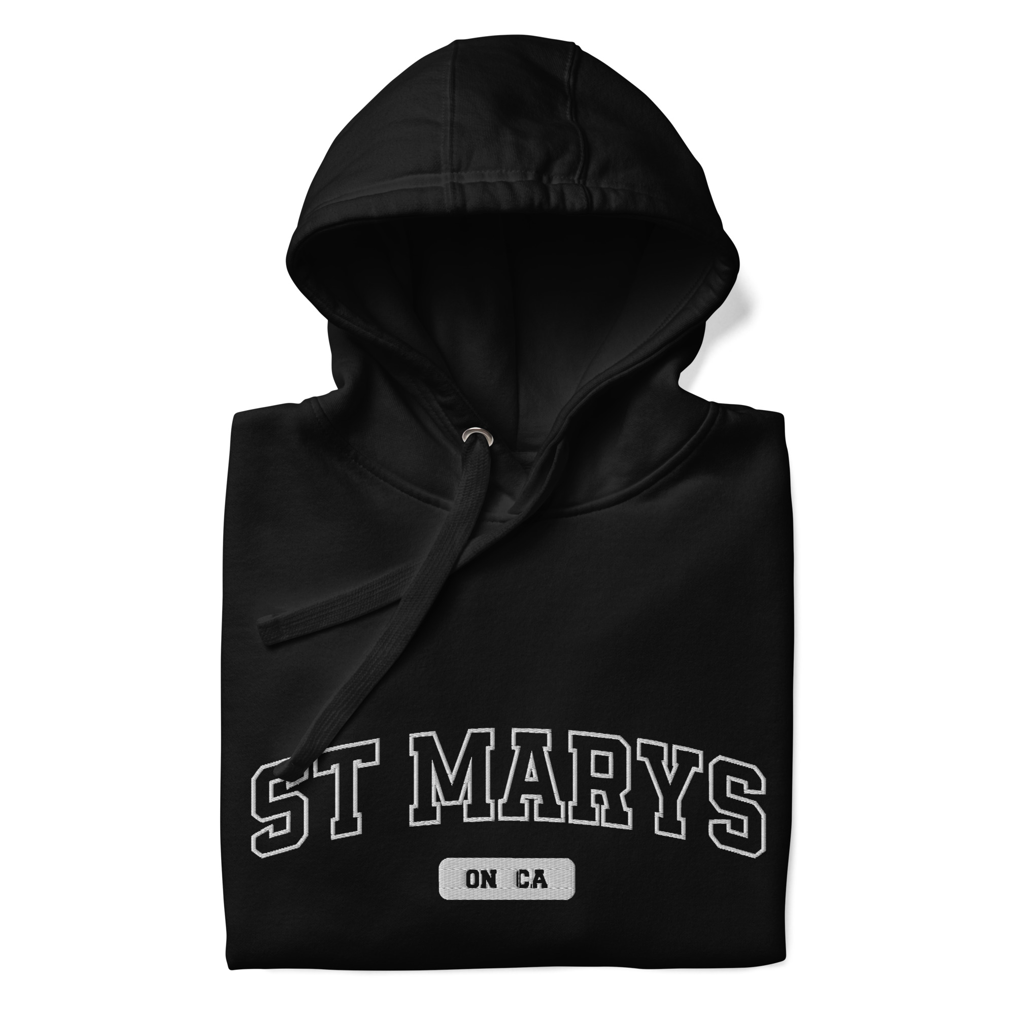 Unisex St Marys, Ontario Embroidered Hoodie - Image 2