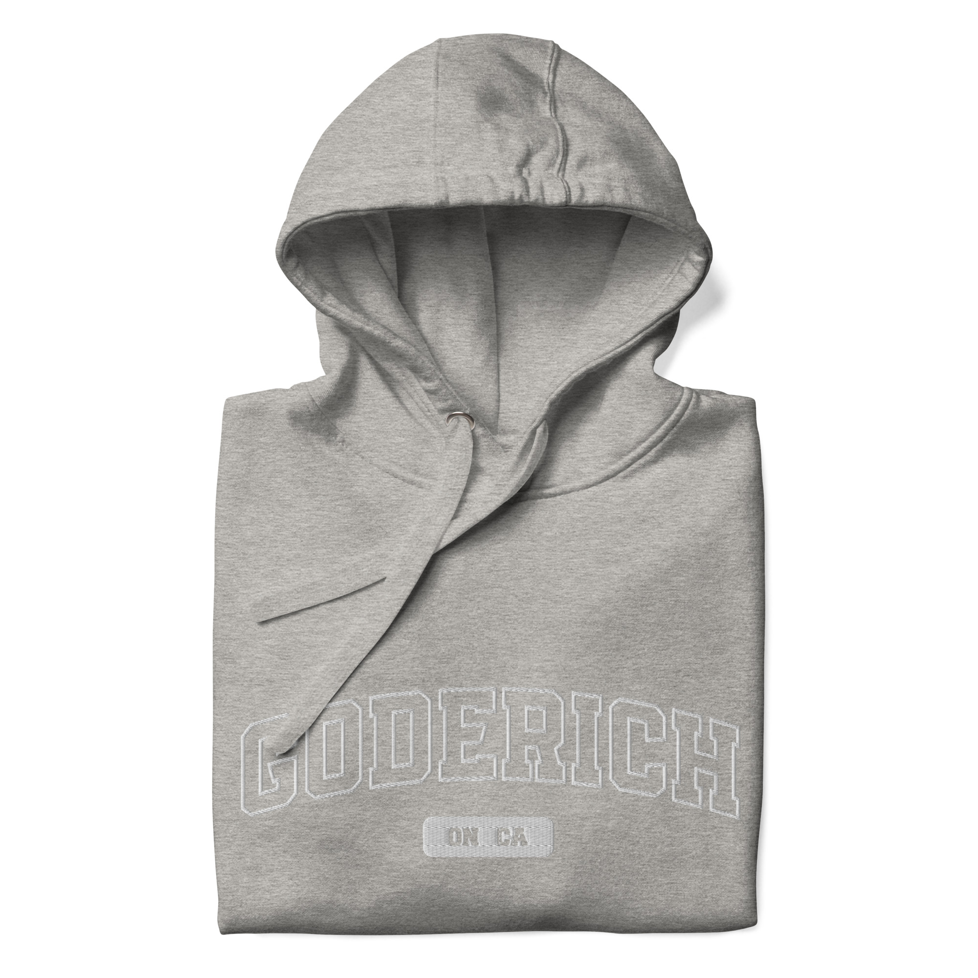Unisex Goderich, Ontario Embroidered Hoodie - Image 10