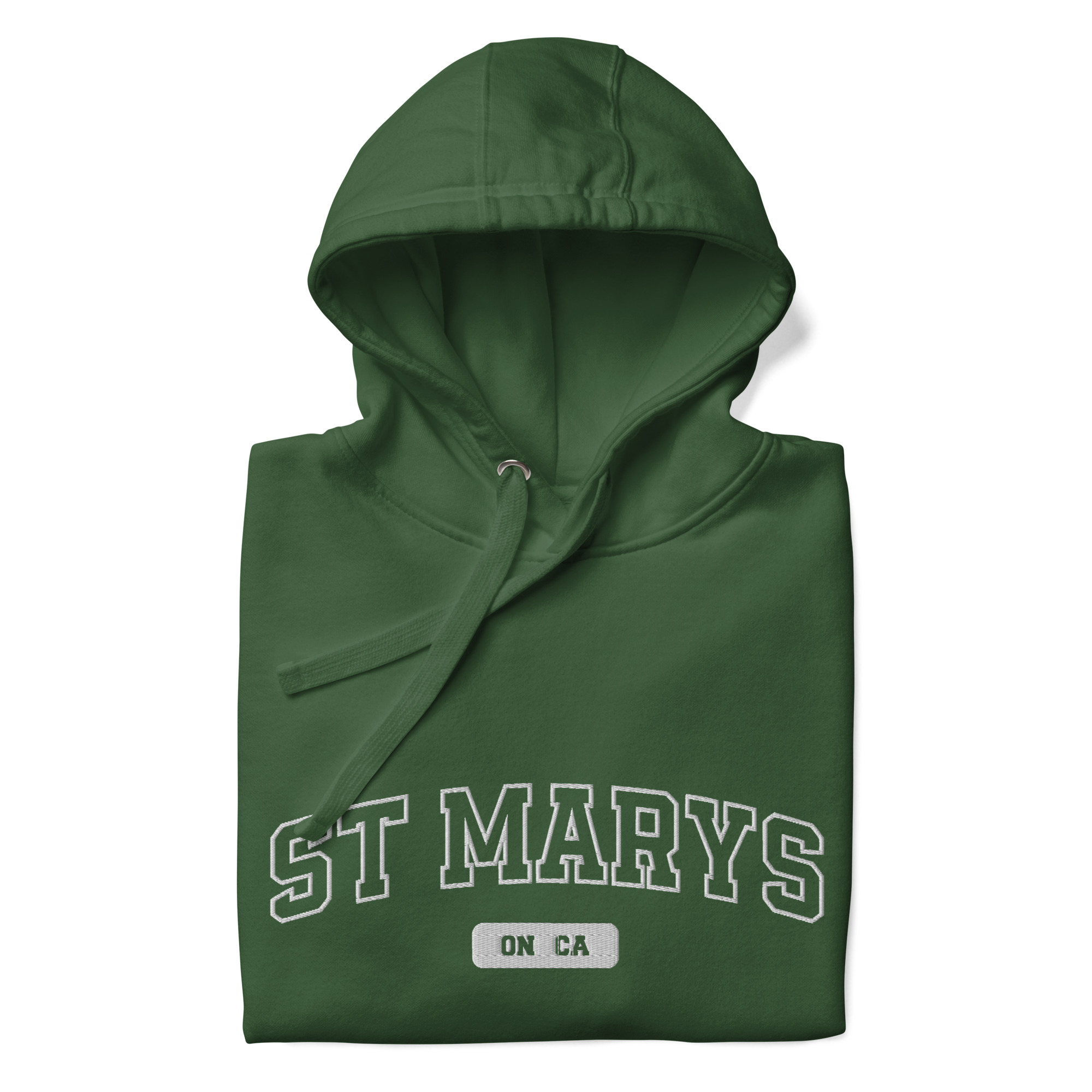 Unisex St Marys, Ontario Embroidered Hoodie - Image 7