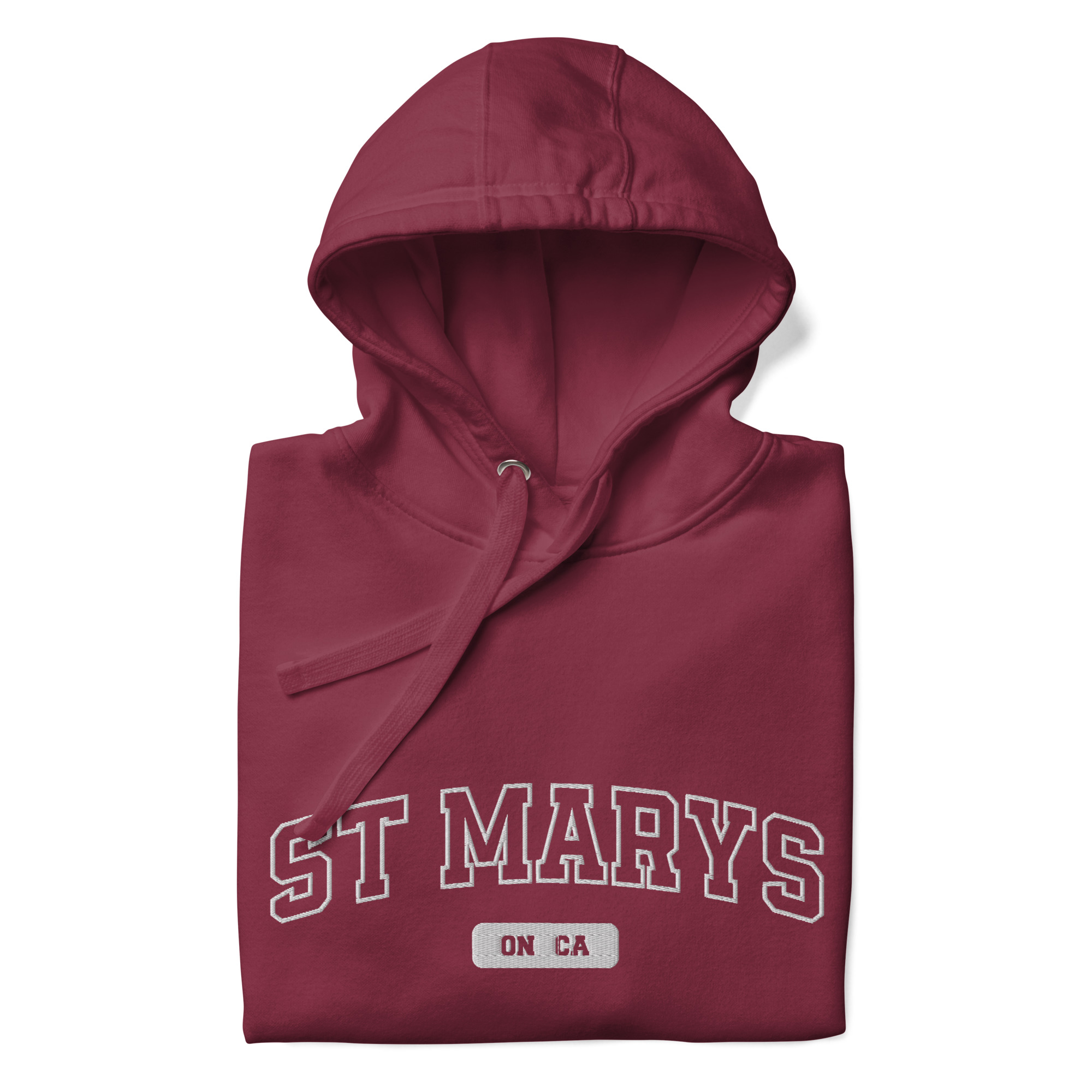 Unisex St Marys, Ontario Embroidered Hoodie