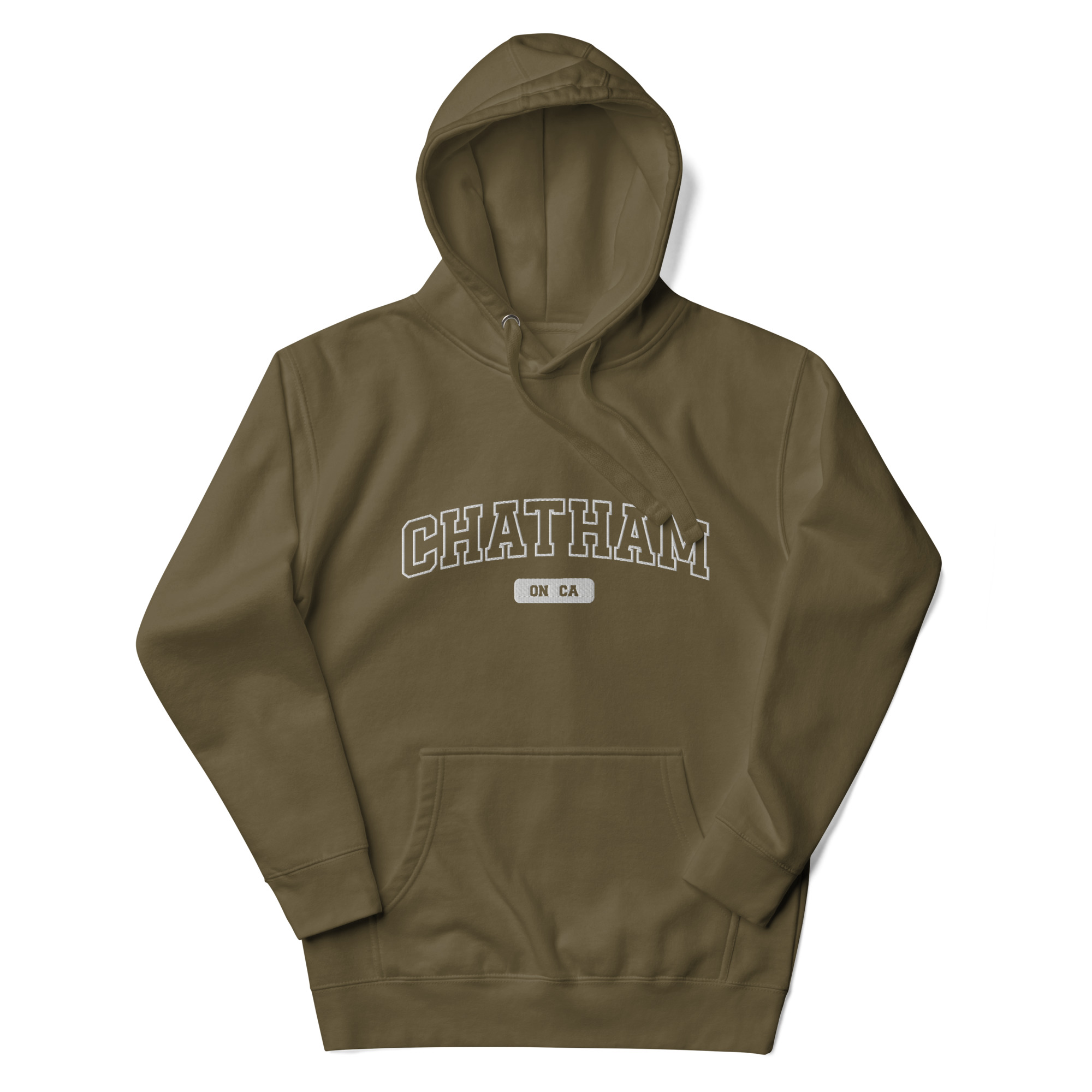 Unisex Chatham, Ontario Embroidered Hoodie - Image 8