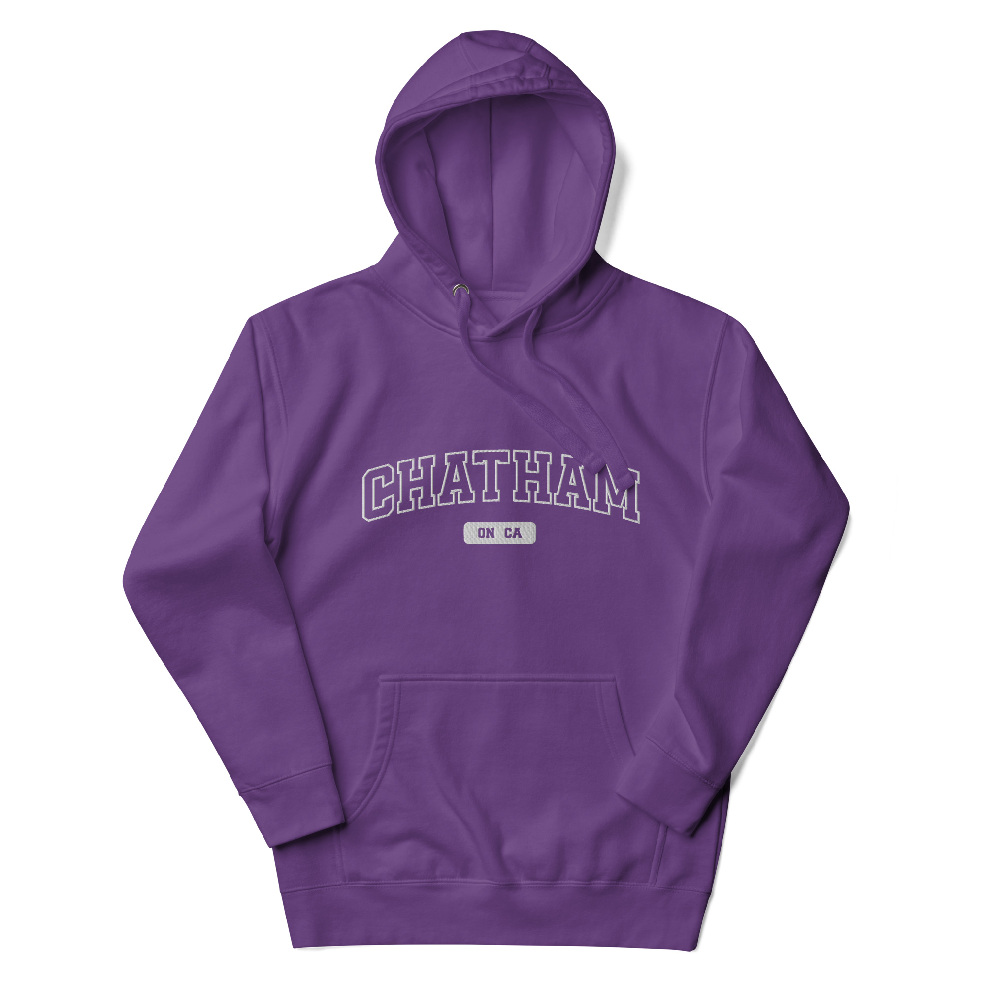 Unisex Chatham, Ontario Embroidered Hoodie - Image 6