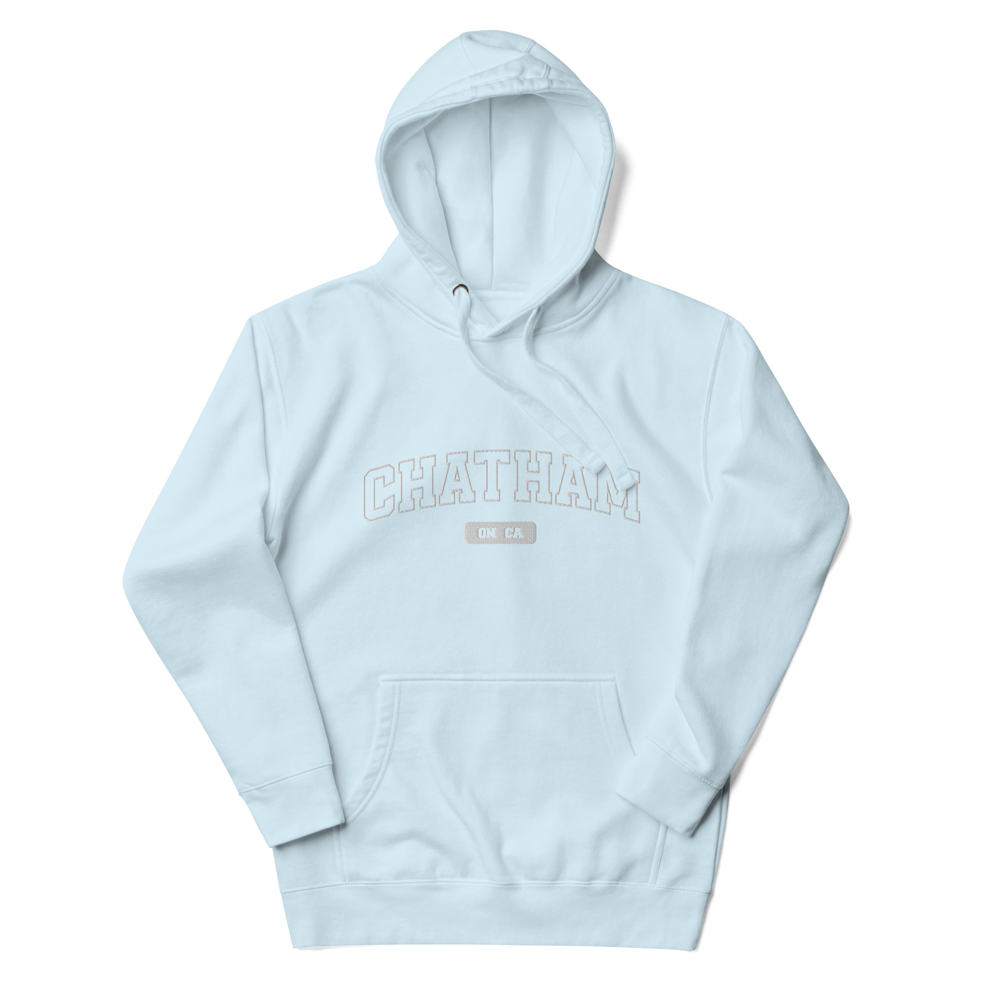 Unisex Chatham, Ontario Embroidered Hoodie - Image 9