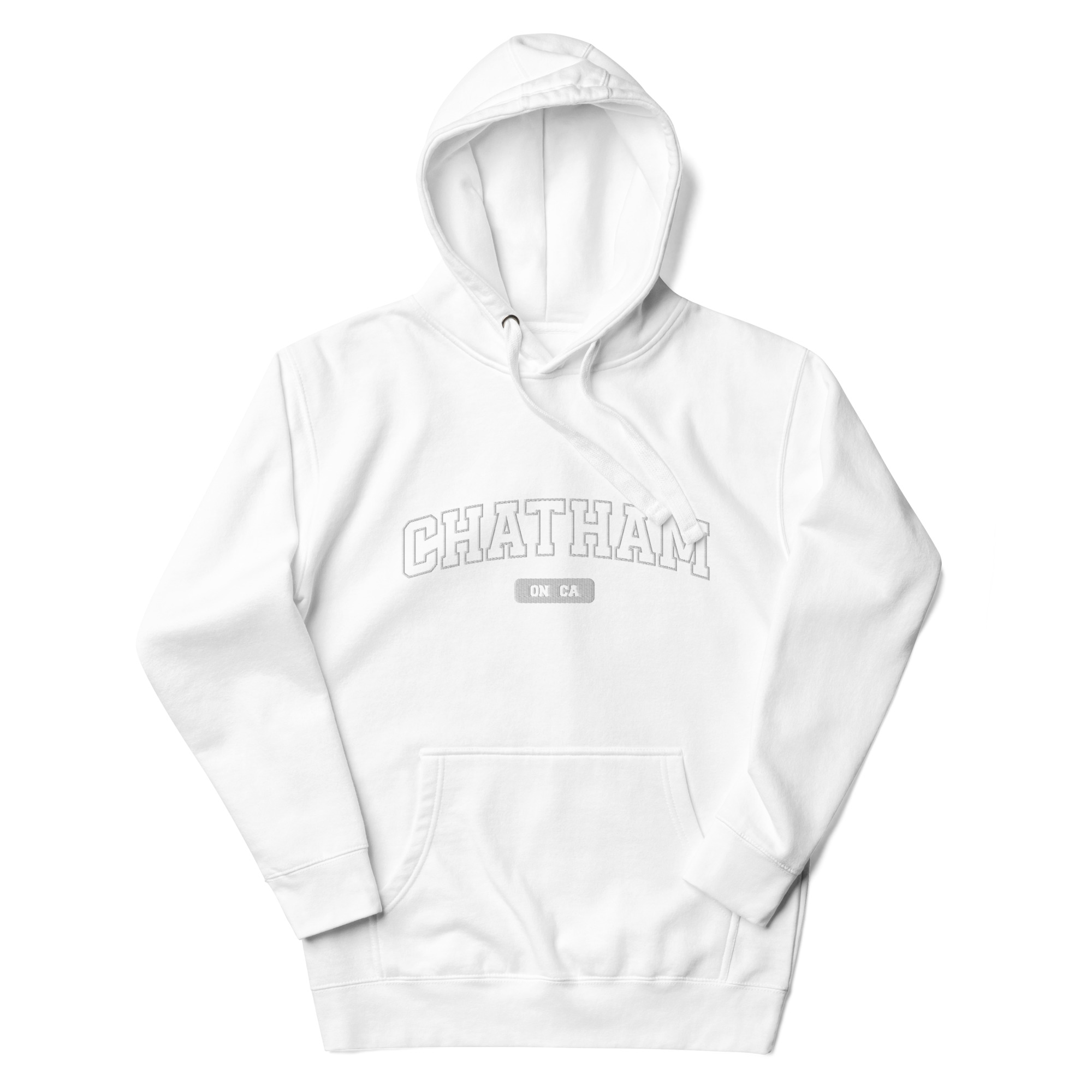Unisex Chatham, Ontario Embroidered Hoodie - Image 10