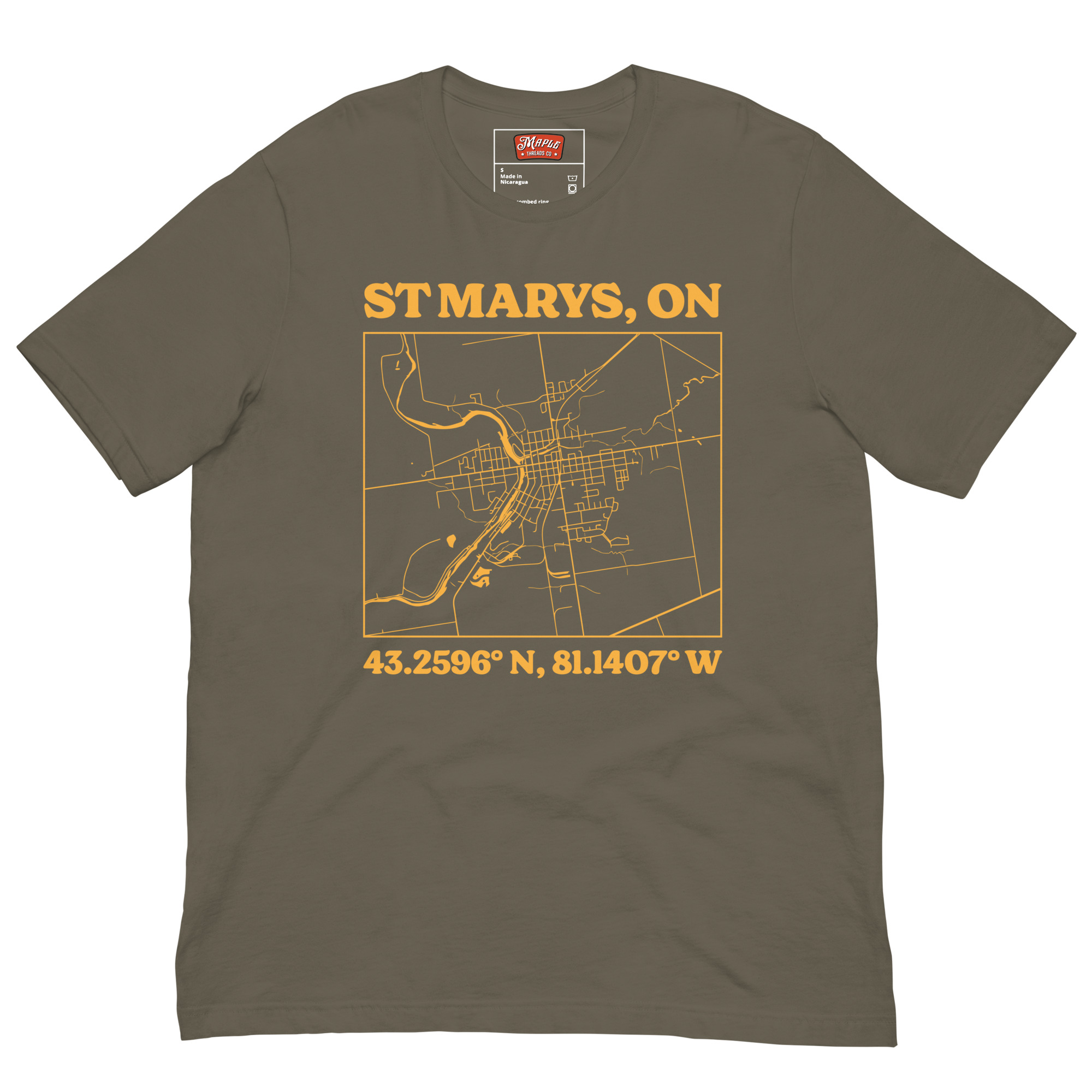 Unisex St Marys, Ontario T-Shirt - Image 4