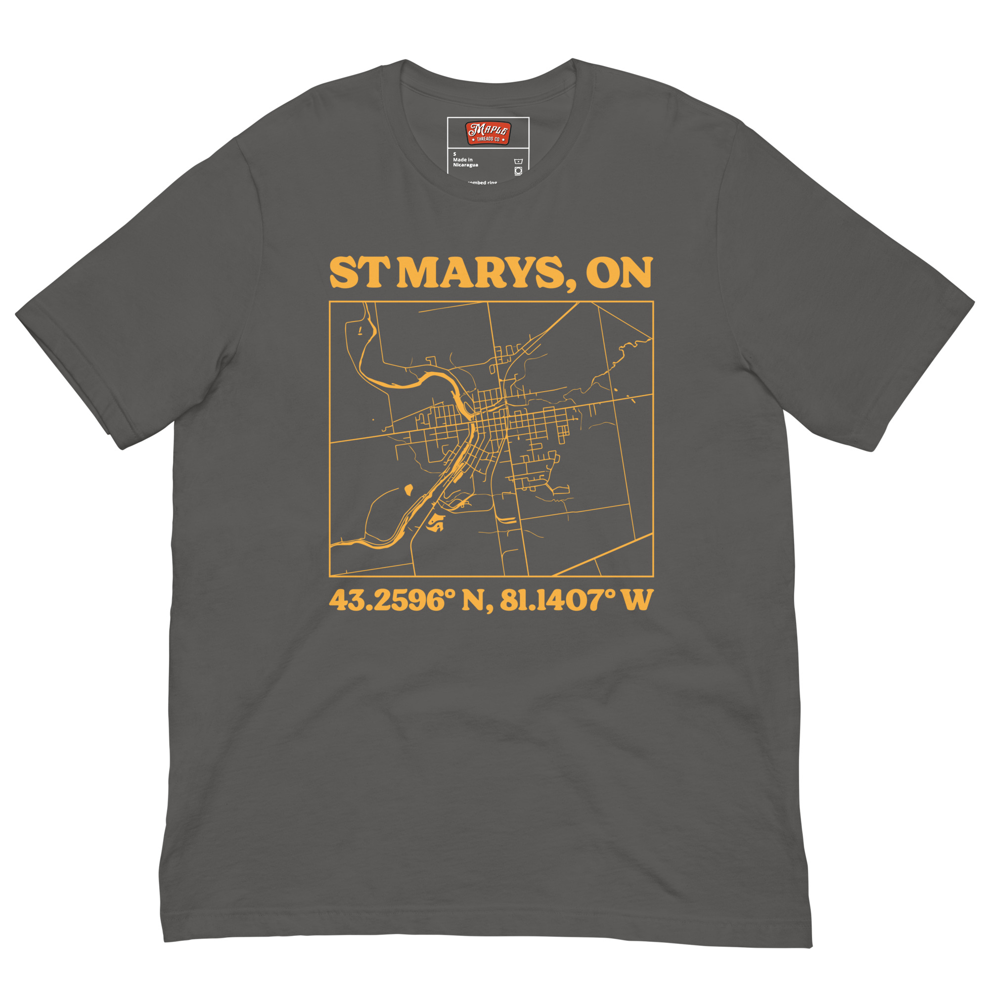 Unisex St Marys, Ontario T-Shirt - Image 3