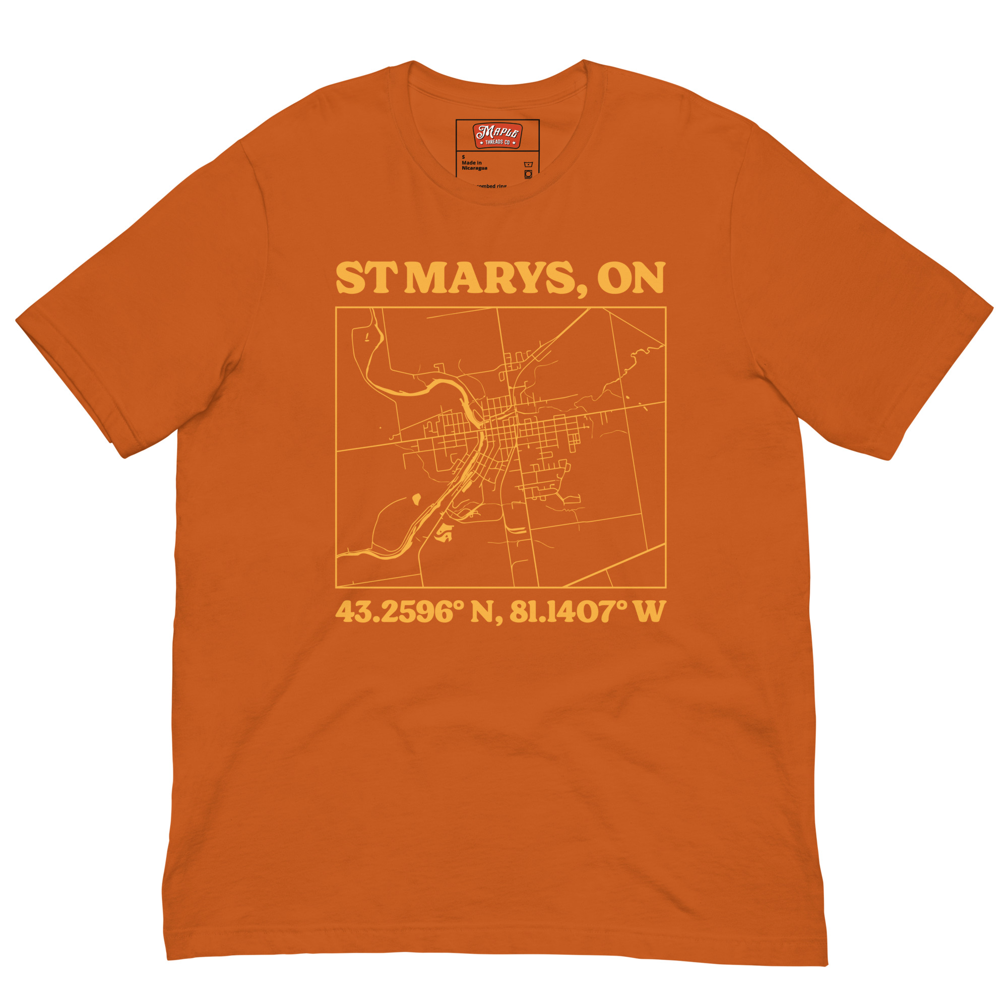 Unisex St Marys, Ontario T-Shirt - Image 6