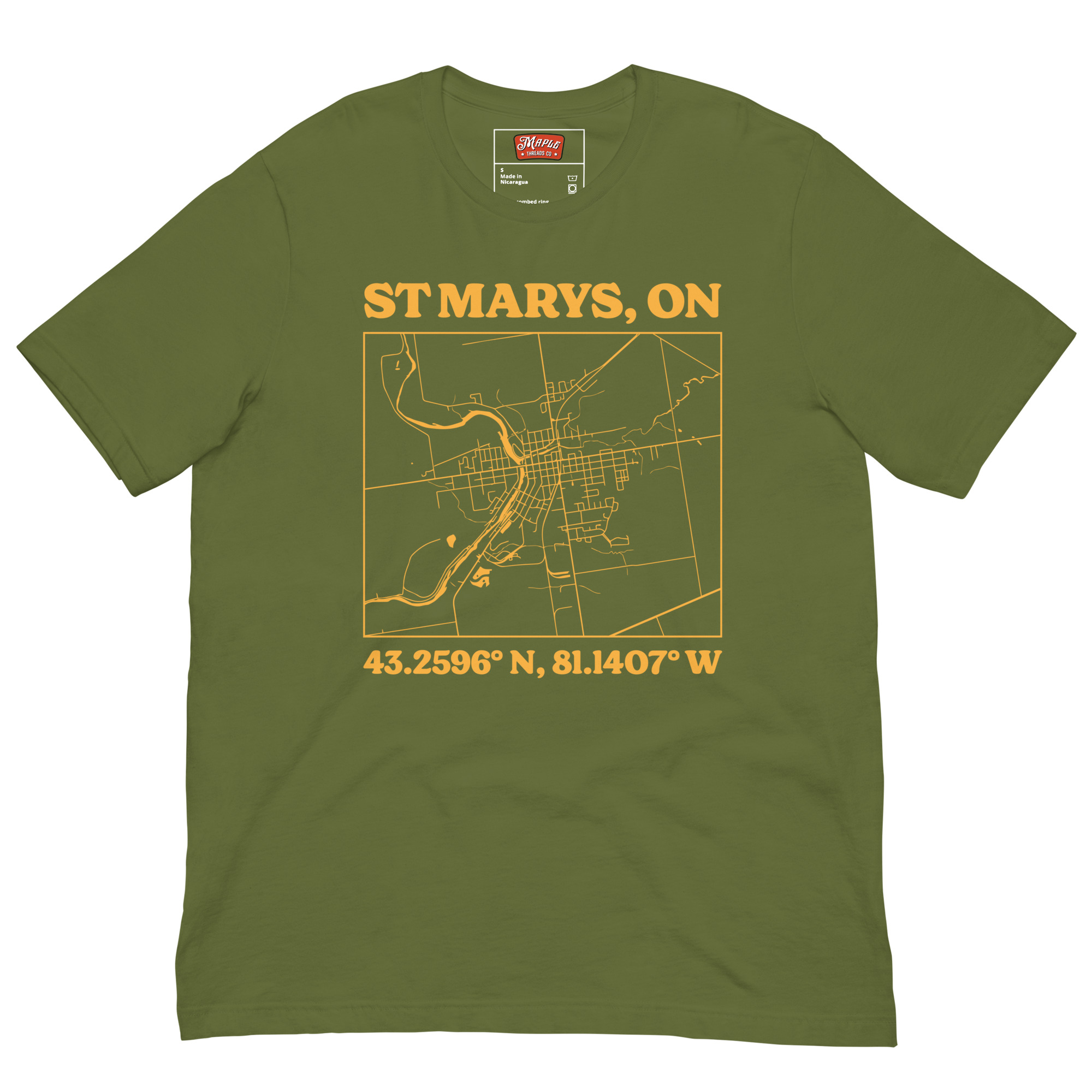 Unisex St Marys, Ontario T-Shirt - Image 5