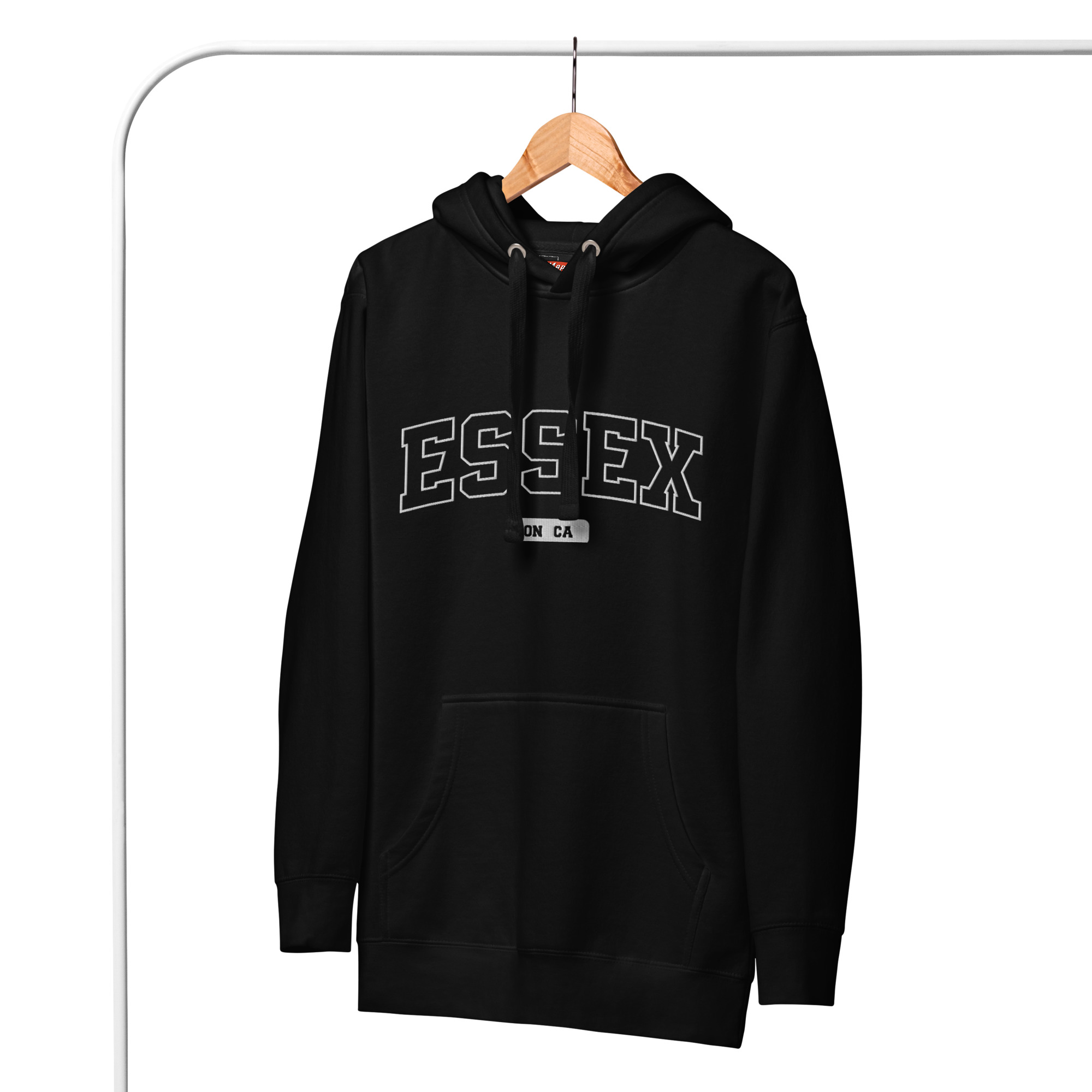 Unisex Essex, Ontario Embroidered Hoodie - Image 2