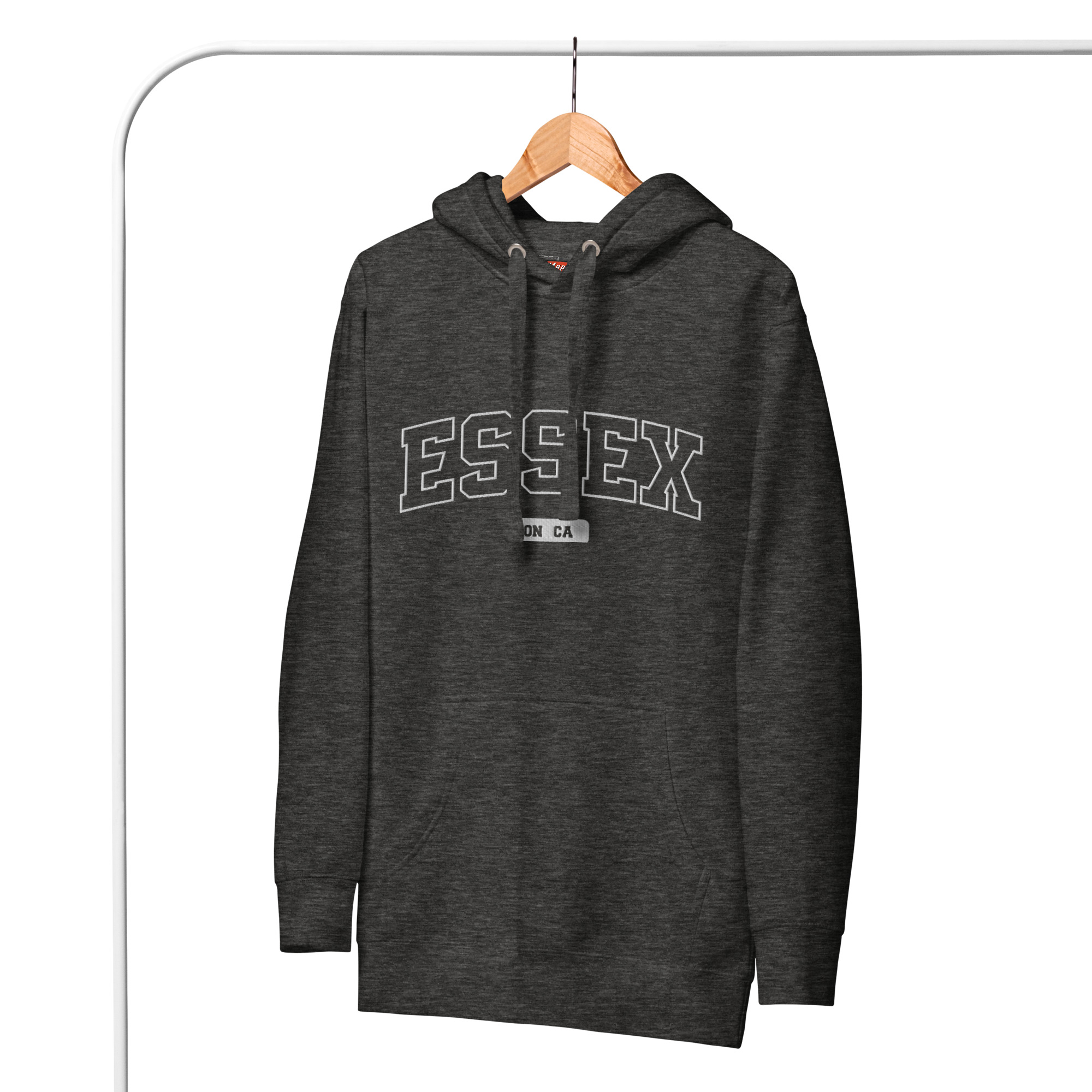 Unisex Essex, Ontario Embroidered Hoodie - Image 4