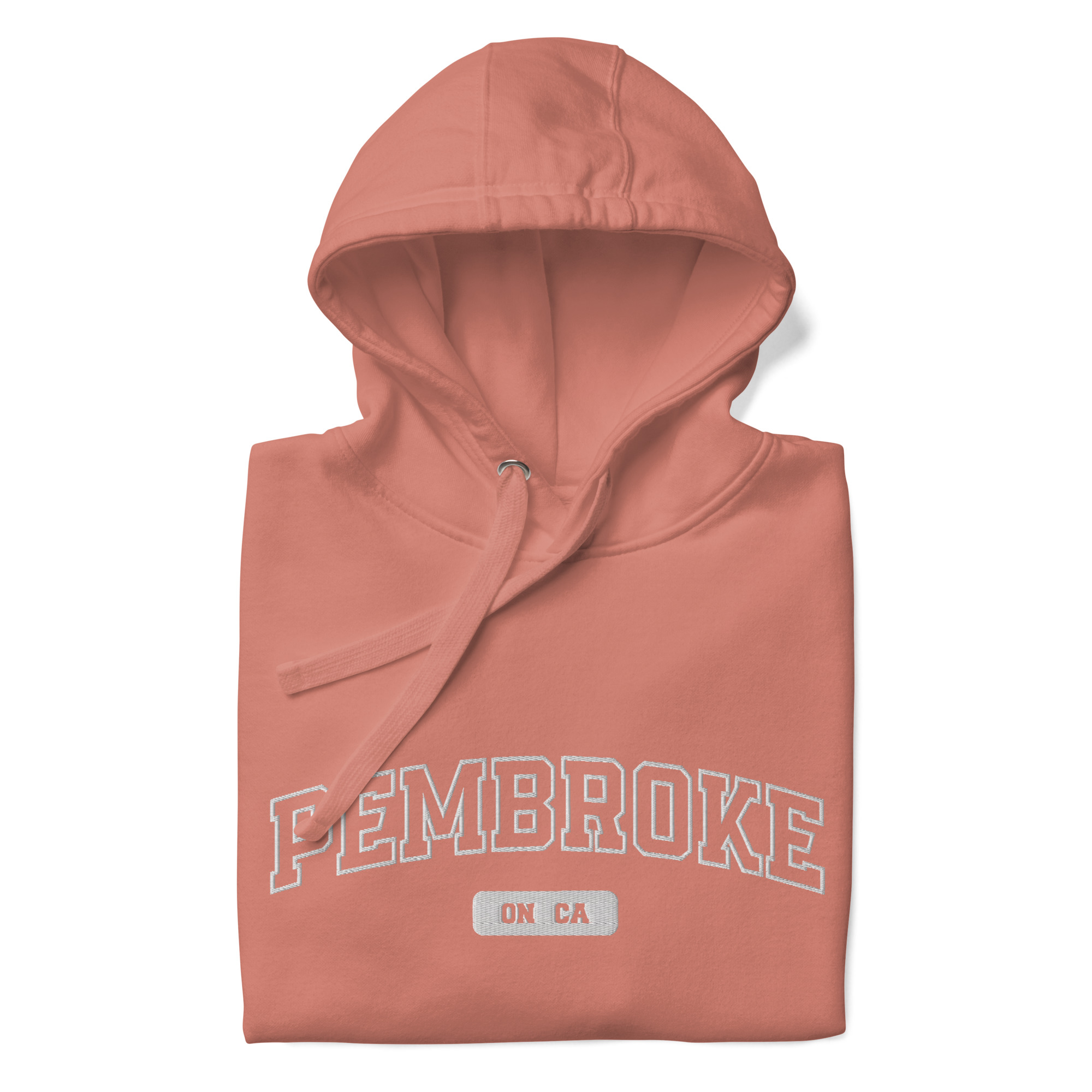 Unisex Pembroke, Ontario Embroidered Hoodie - Image 9