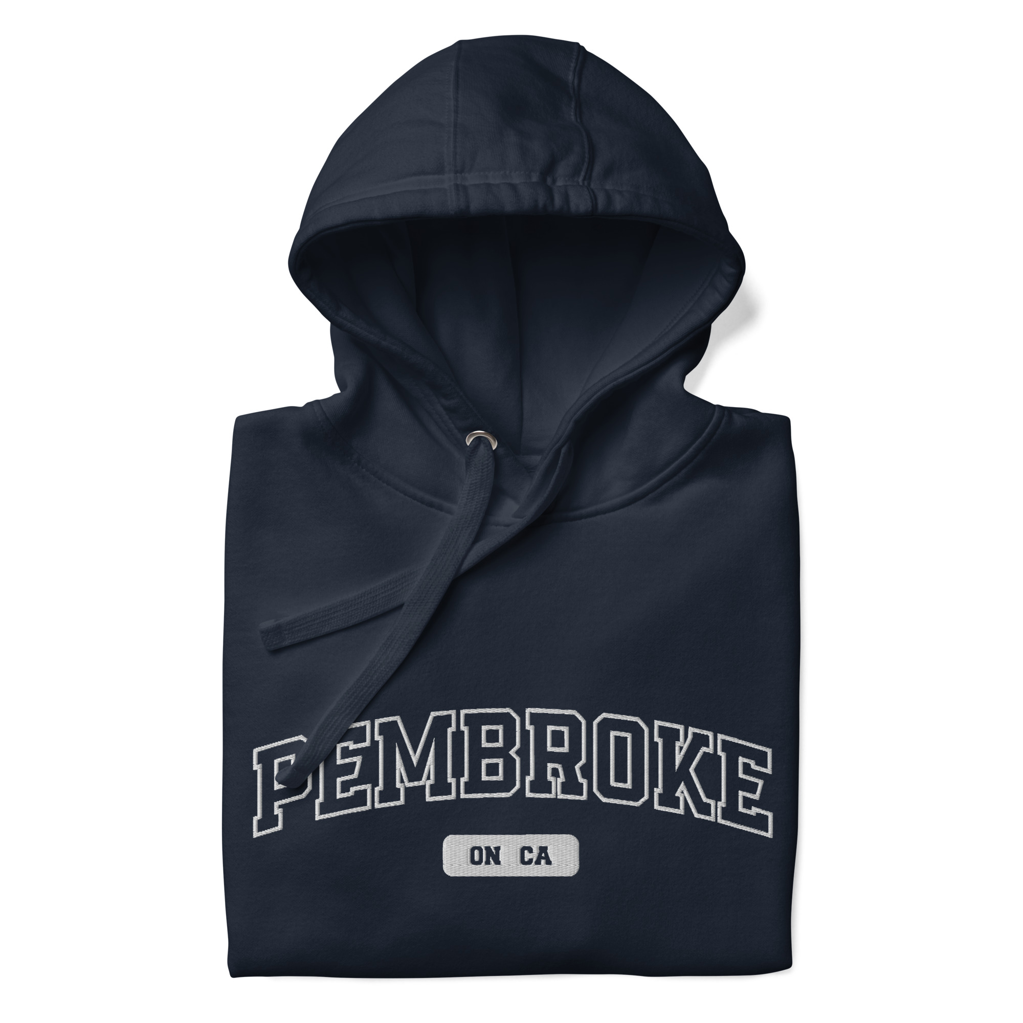 Unisex Pembroke, Ontario Embroidered Hoodie - Image 3
