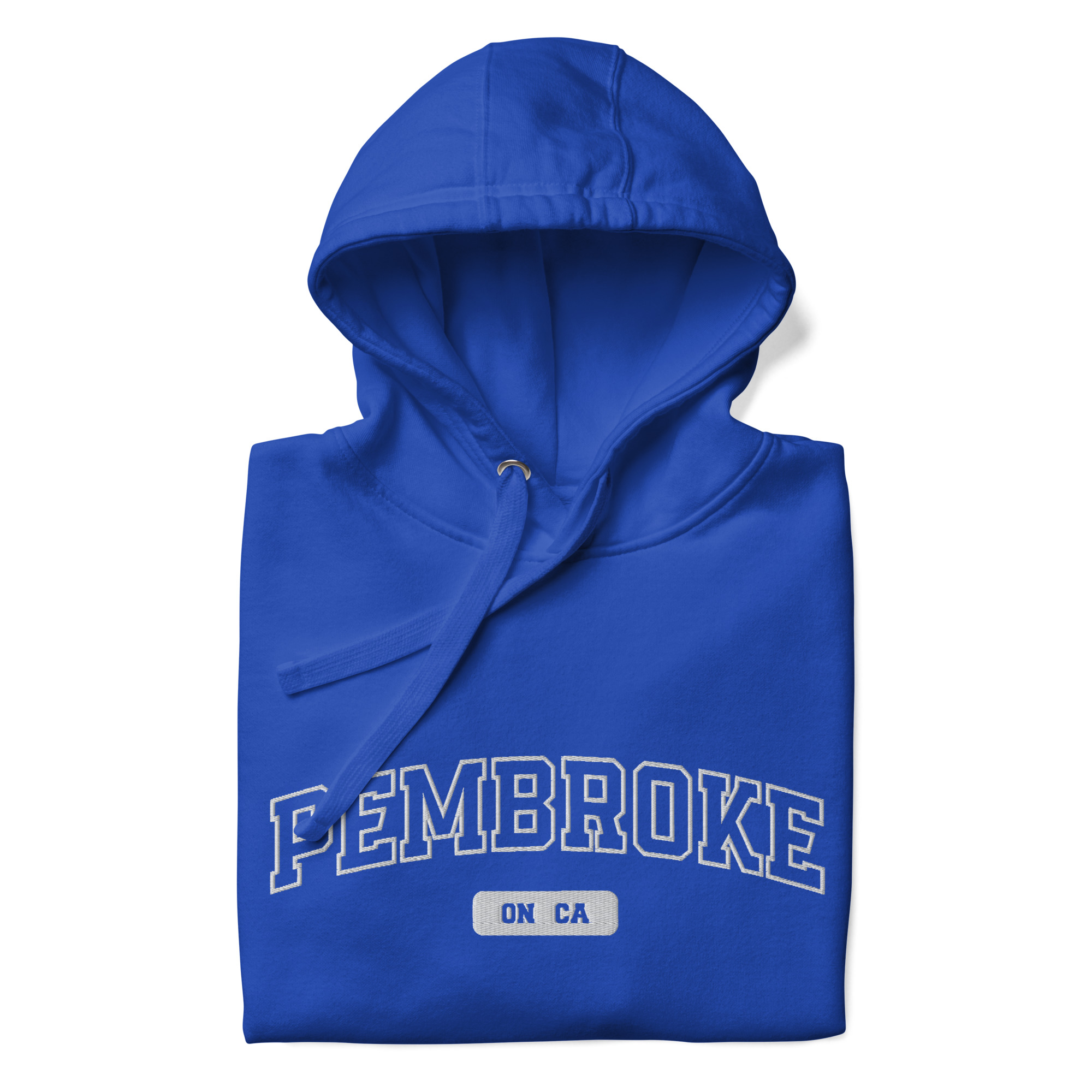 Unisex Pembroke, Ontario Embroidered Hoodie - Image 5