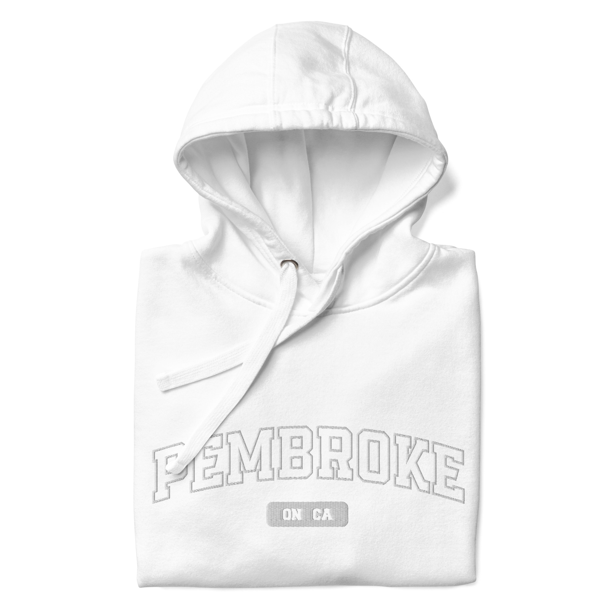 Unisex Pembroke, Ontario Embroidered Hoodie - Image 12