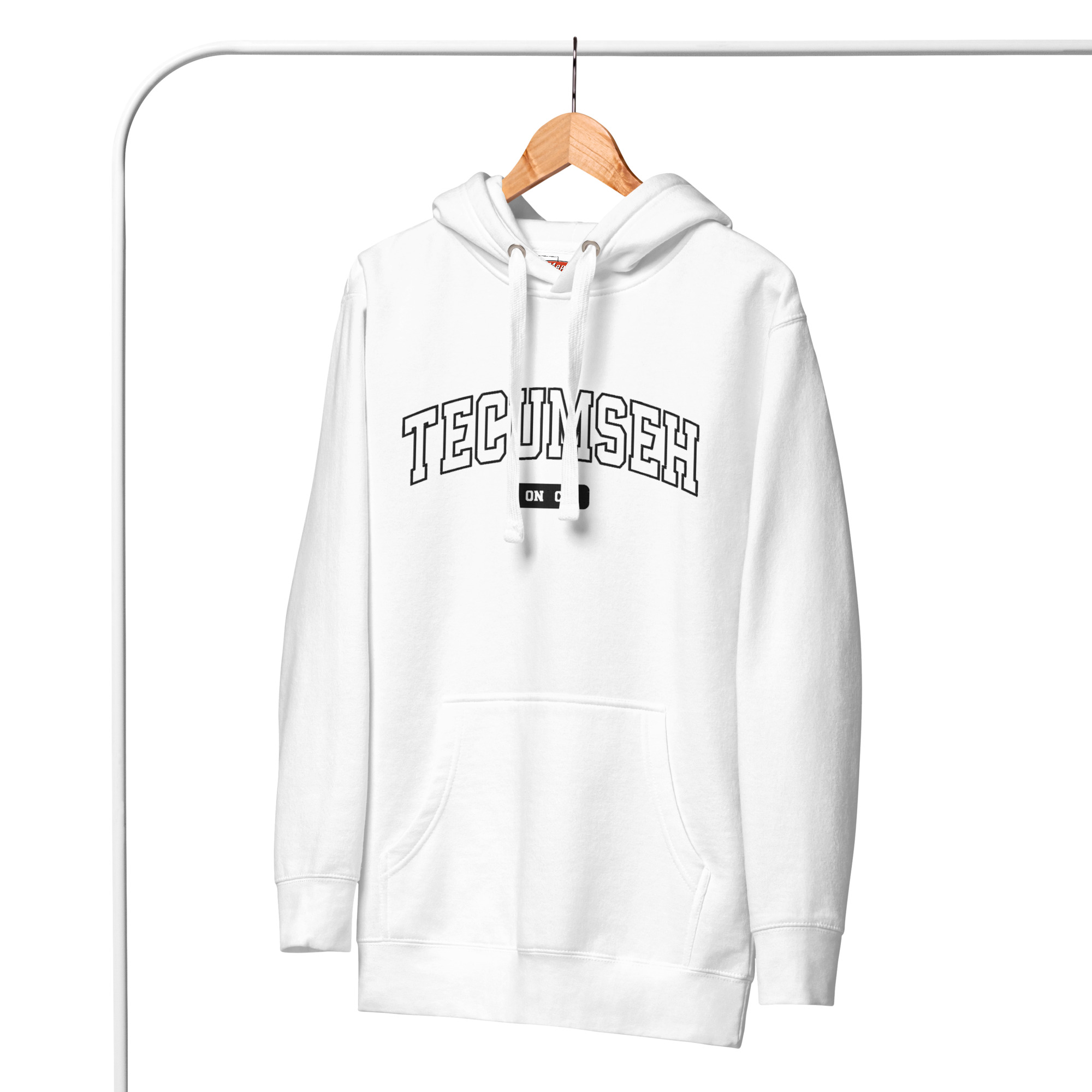 Unisex Tecumseh, Ontario Embroidered Hoodie - Image 6