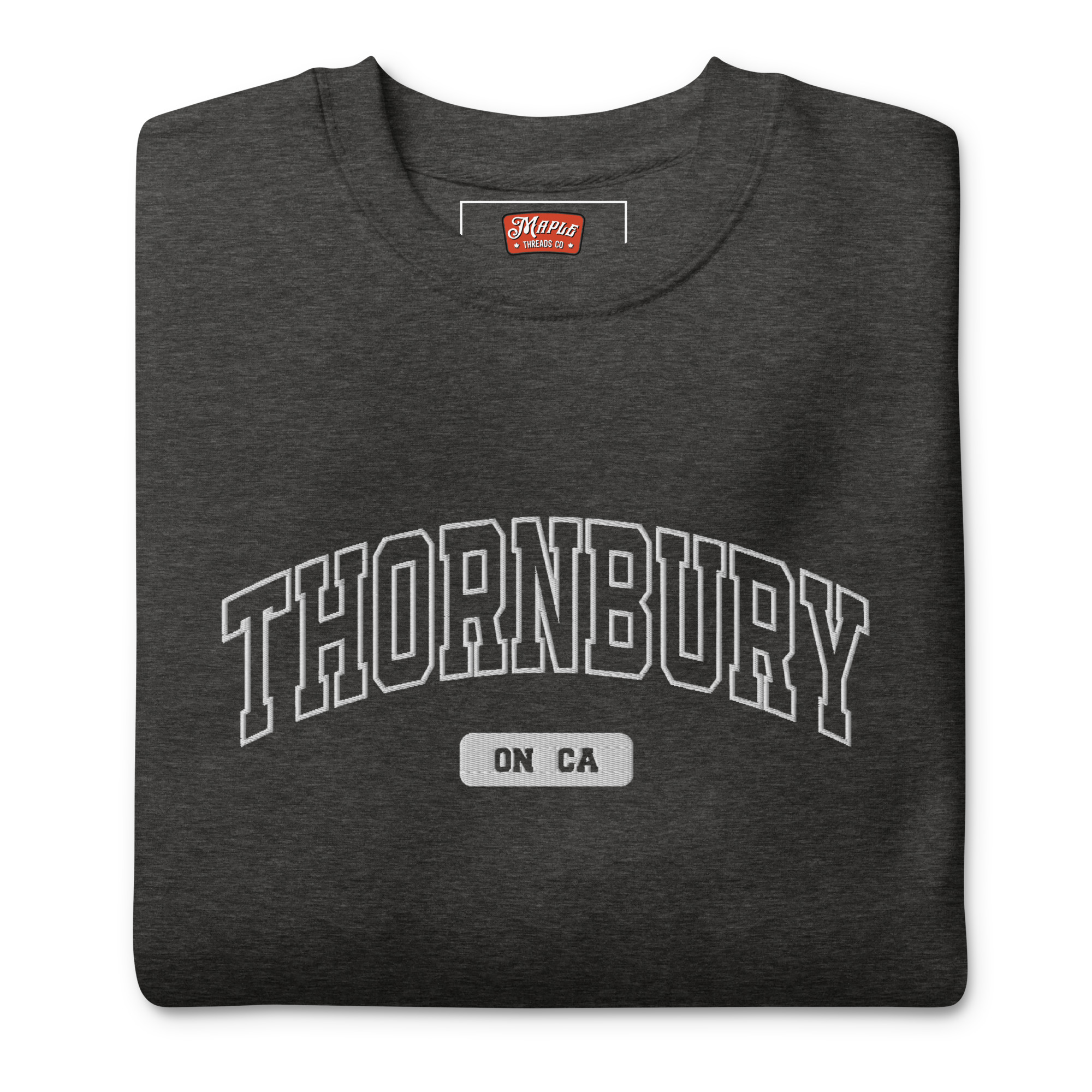 Unisex Thornbury, Ontario Embroidered Premium Sweatshirt - Image 6