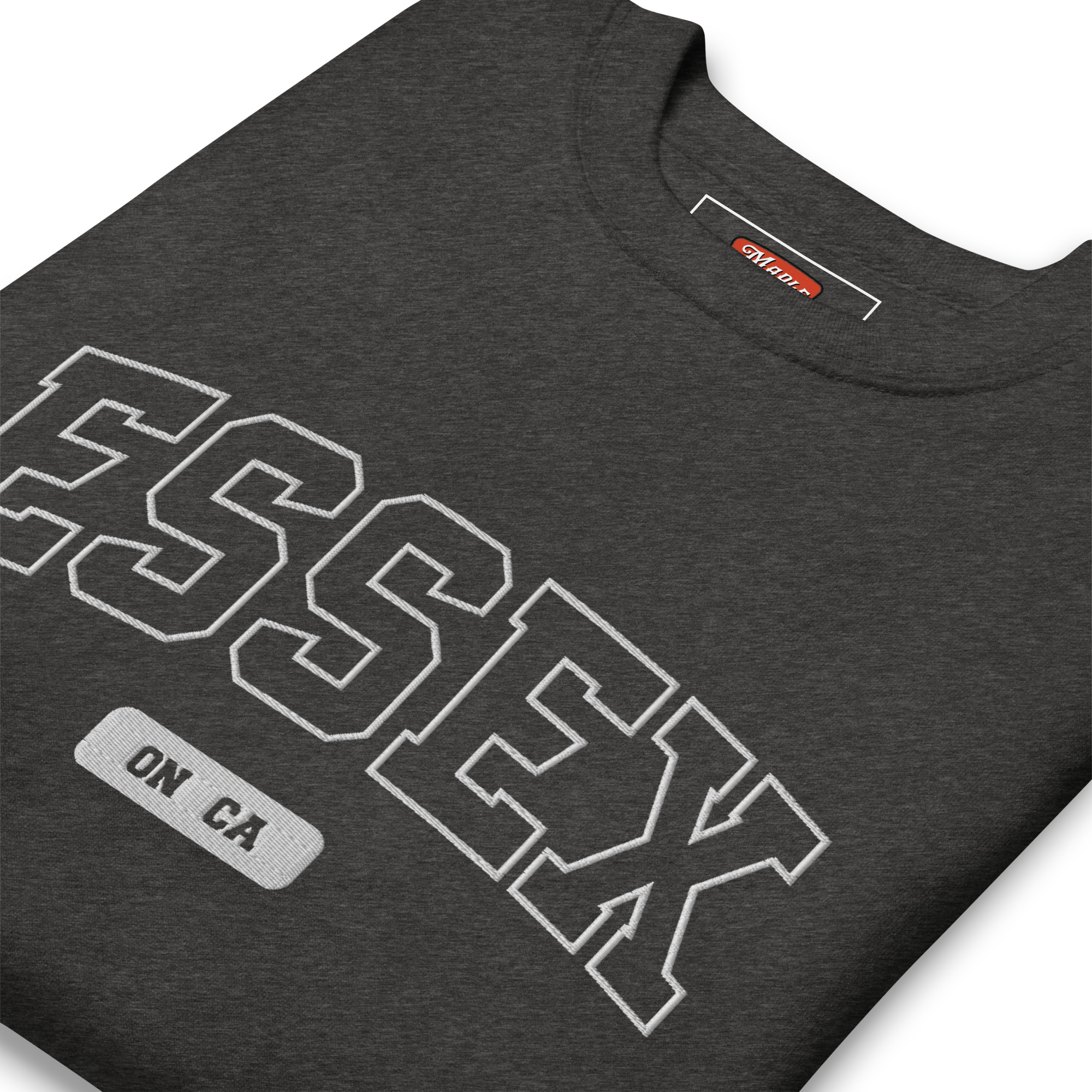 Unisex Essex, Ontario Embroidered Premium Sweatshirt - Image 6