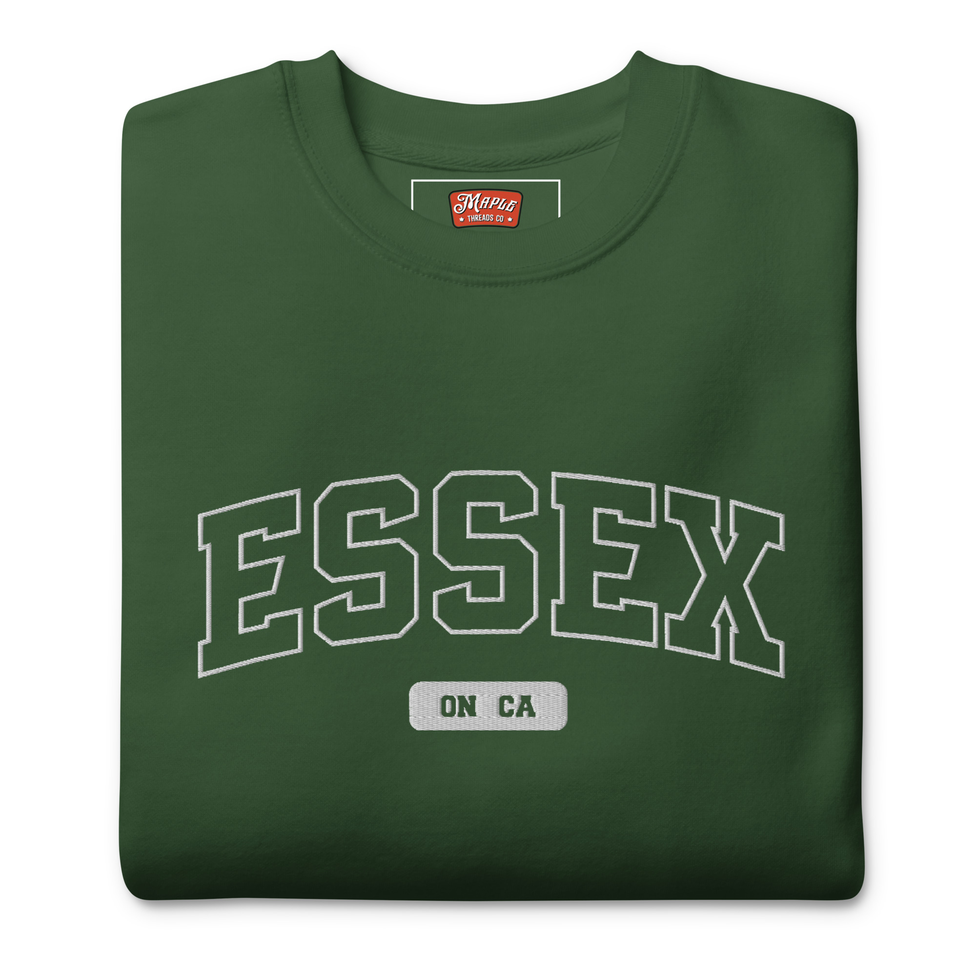 Unisex Essex, Ontario Embroidered Premium Sweatshirt - Image 9