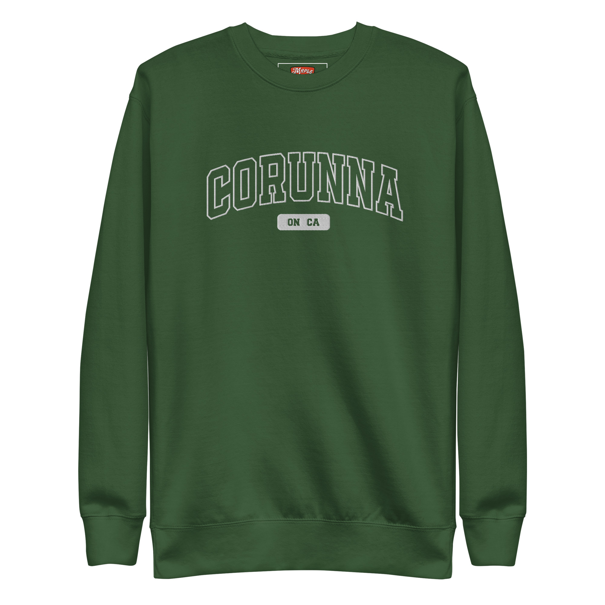 Unisex Corunna, Ontario Embroidered Premium Sweatshirt - Image 5