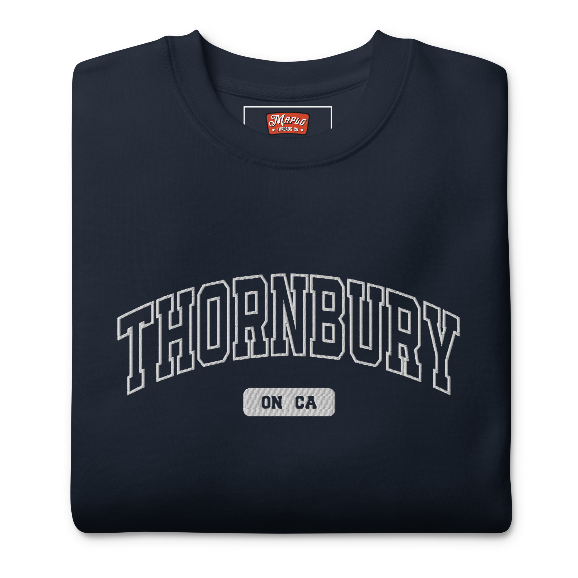 Unisex Thornbury, Ontario Embroidered Premium Sweatshirt - Image 4