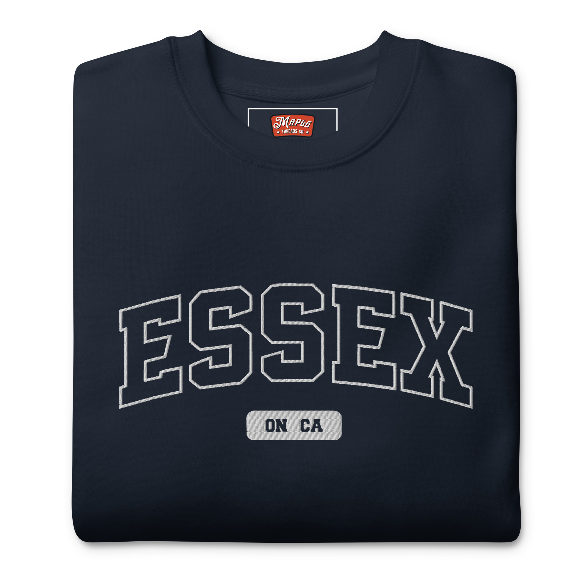 Unisex Essex, Ontario Embroidered Premium Sweatshirt - Image 3