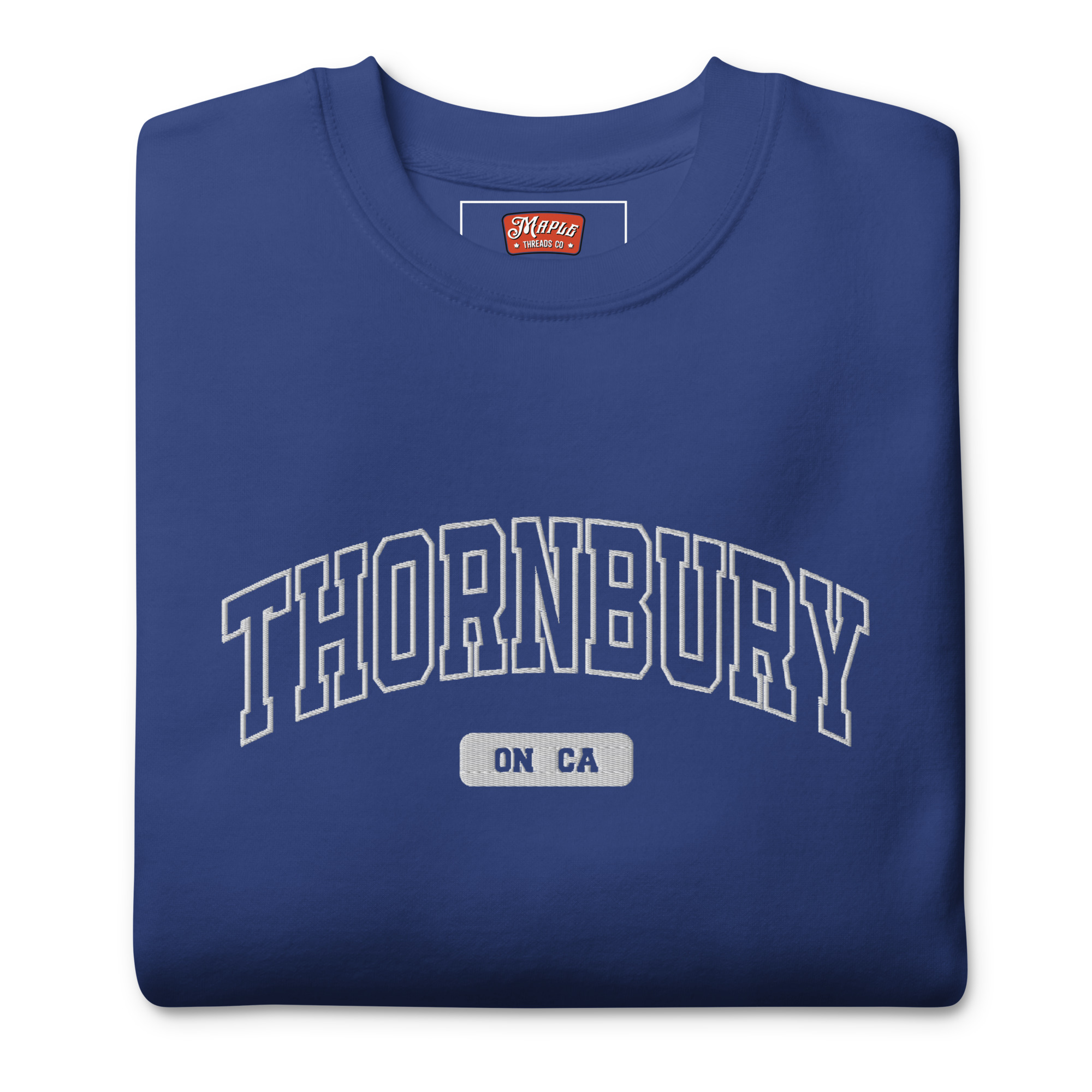 Unisex Thornbury, Ontario Embroidered Premium Sweatshirt - Image 8