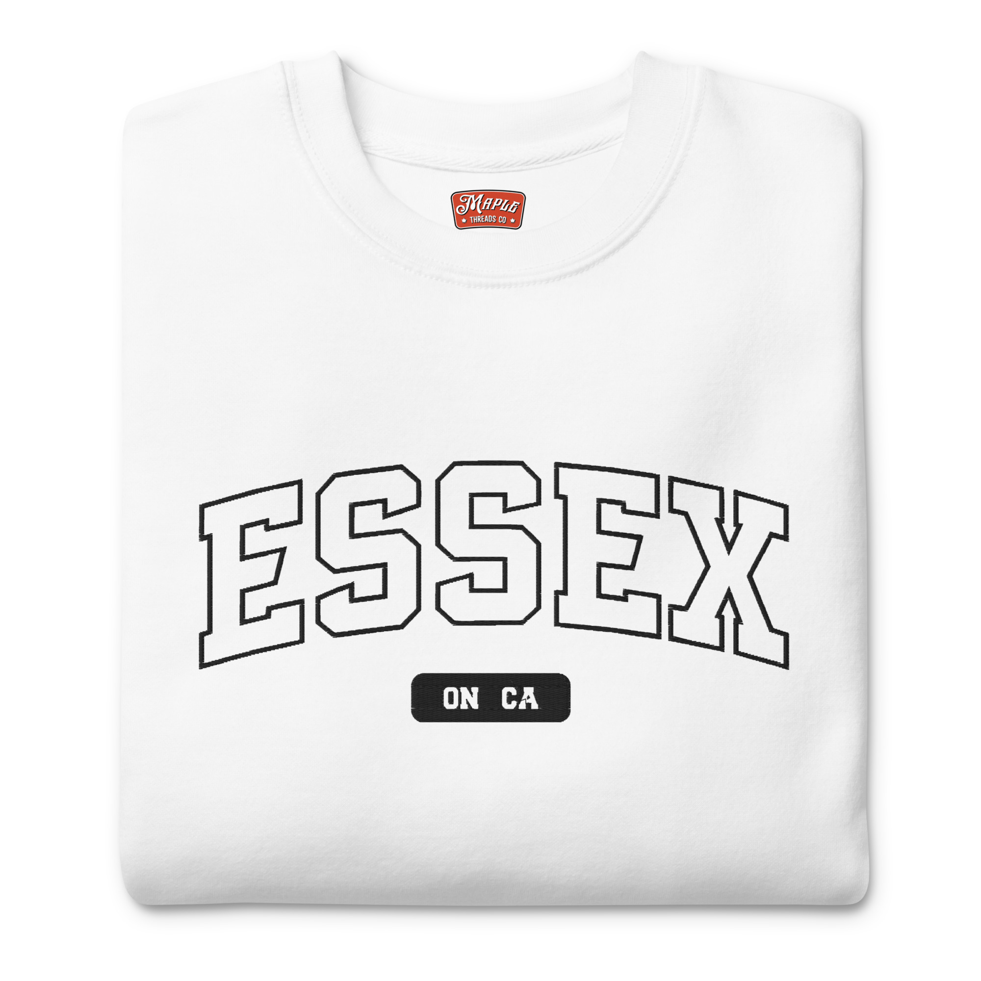 Unisex Essex, Ontario Embroidered Premium Sweatshirt - Image 13