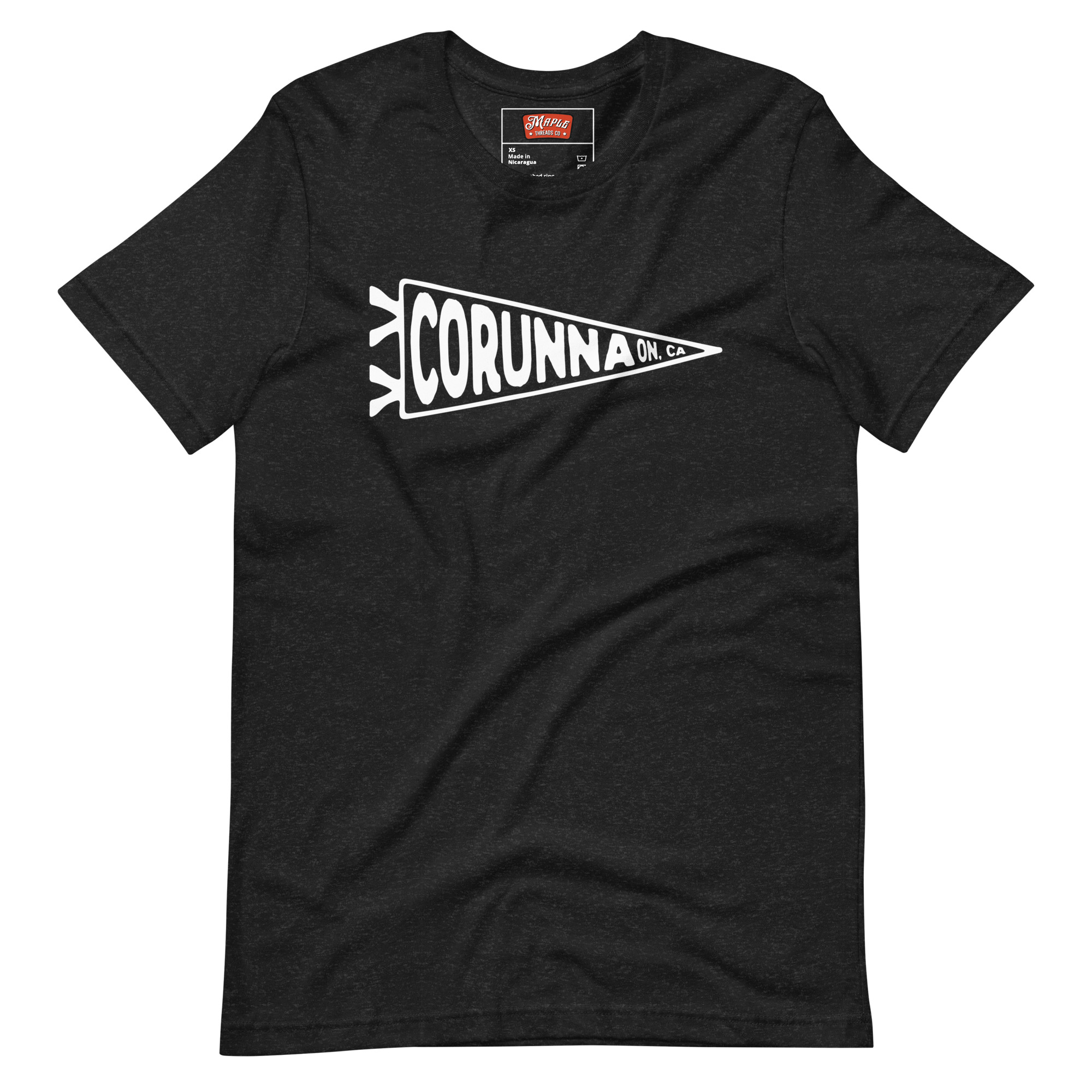 Unisex Corunna, Ontario Flag T-Shirt