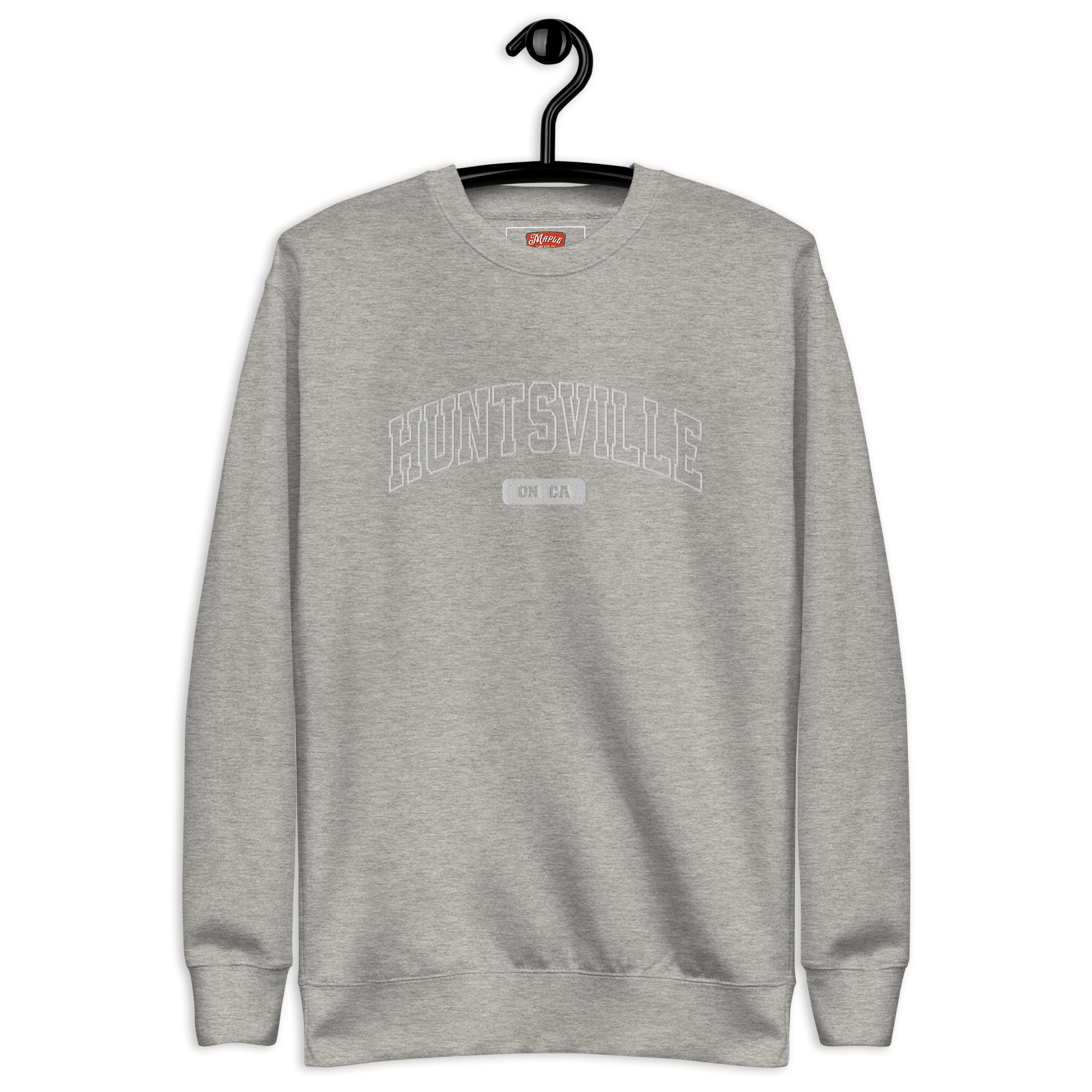 Unisex Huntsville, Ontario Embroidered Premium Sweatshirt - Image 7