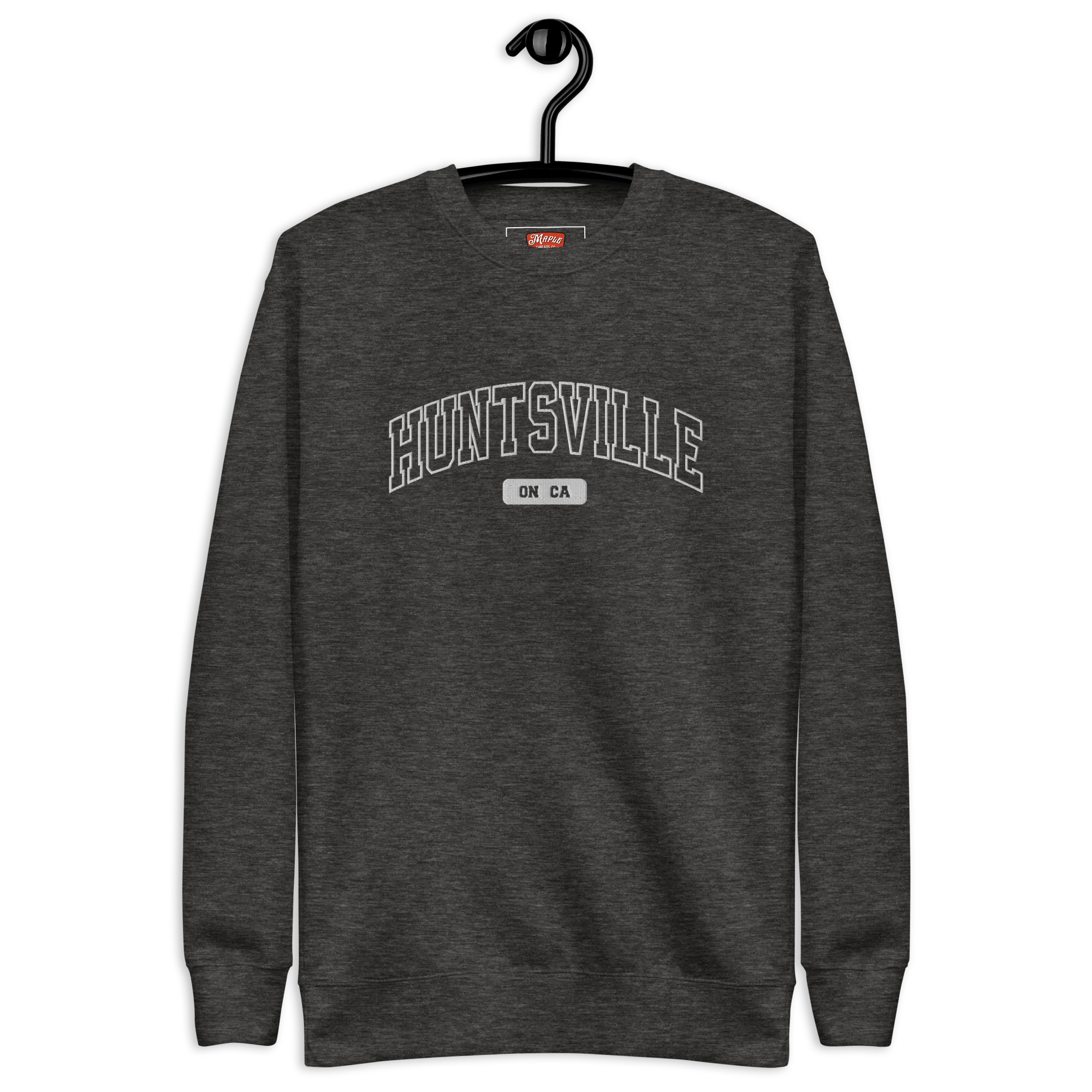 Unisex Huntsville, Ontario Embroidered Premium Sweatshirt - Image 3