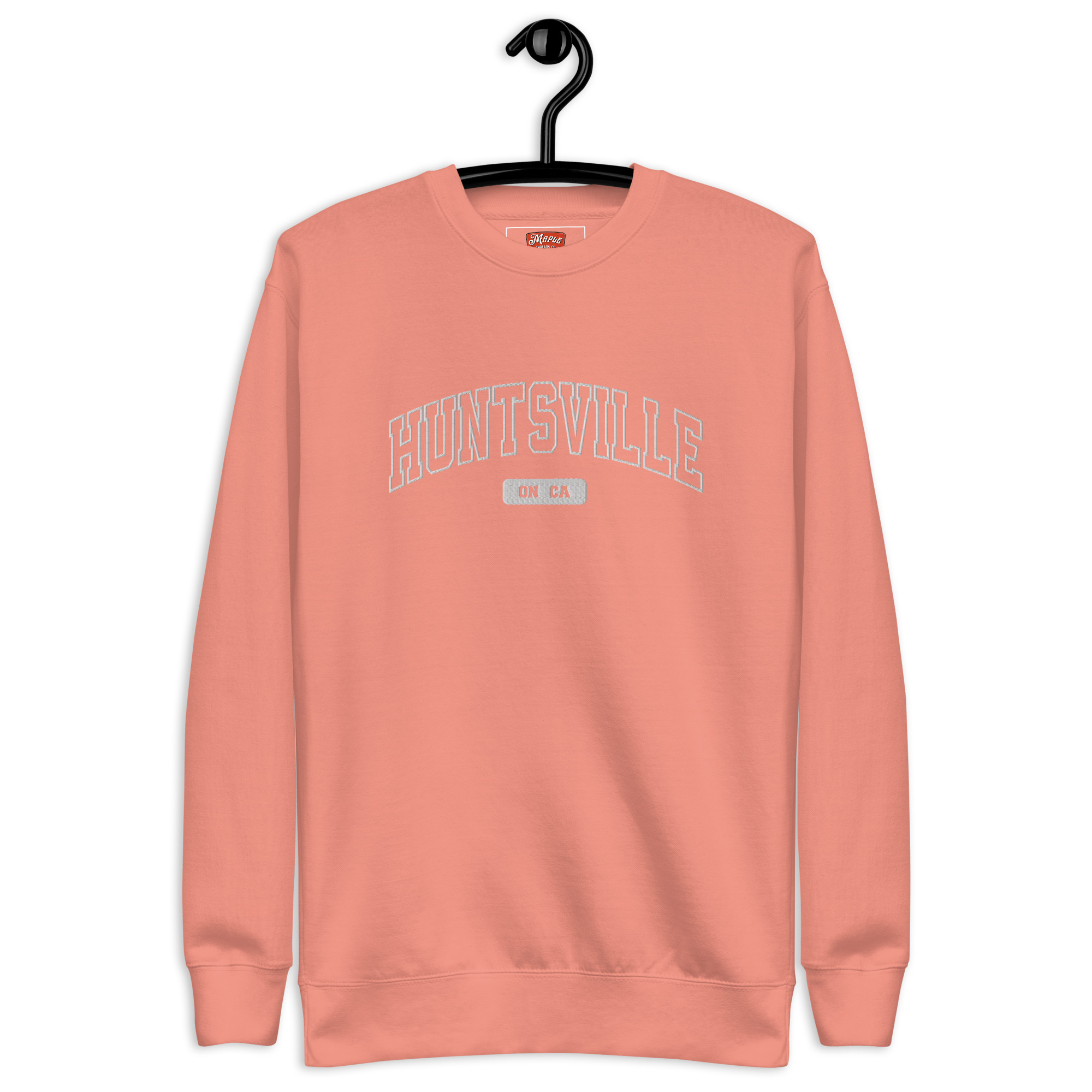 Unisex Huntsville, Ontario Embroidered Premium Sweatshirt - Image 6