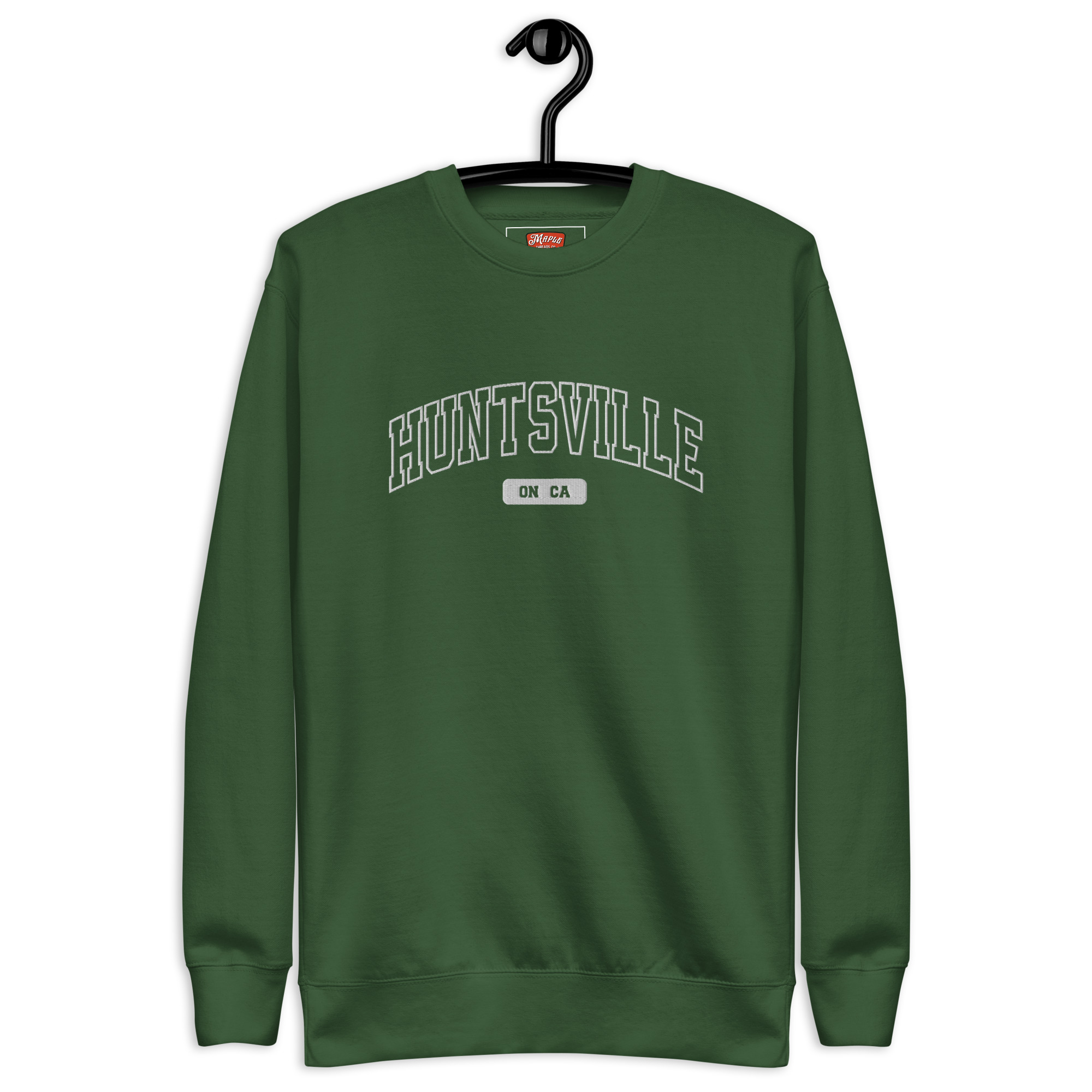 Unisex Huntsville, Ontario Embroidered Premium Sweatshirt - Image 5