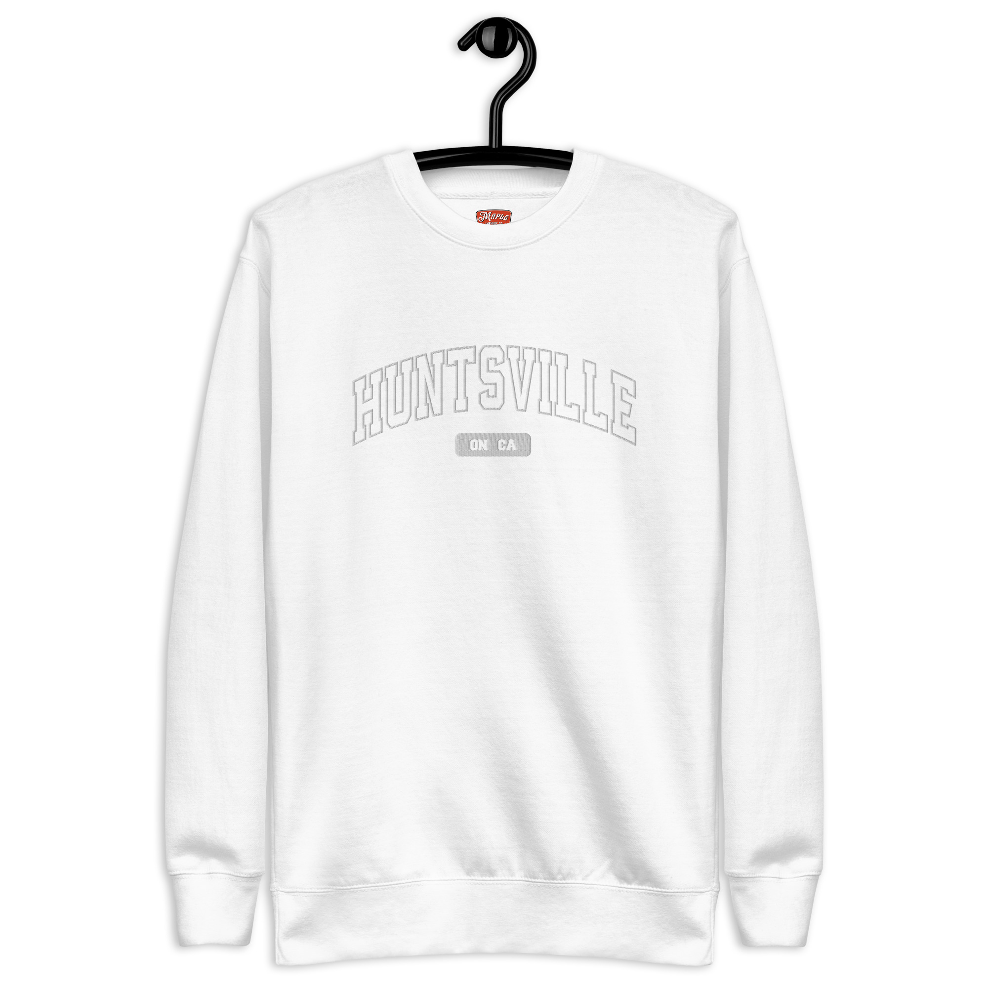 Unisex Huntsville, Ontario Embroidered Premium Sweatshirt - Image 8