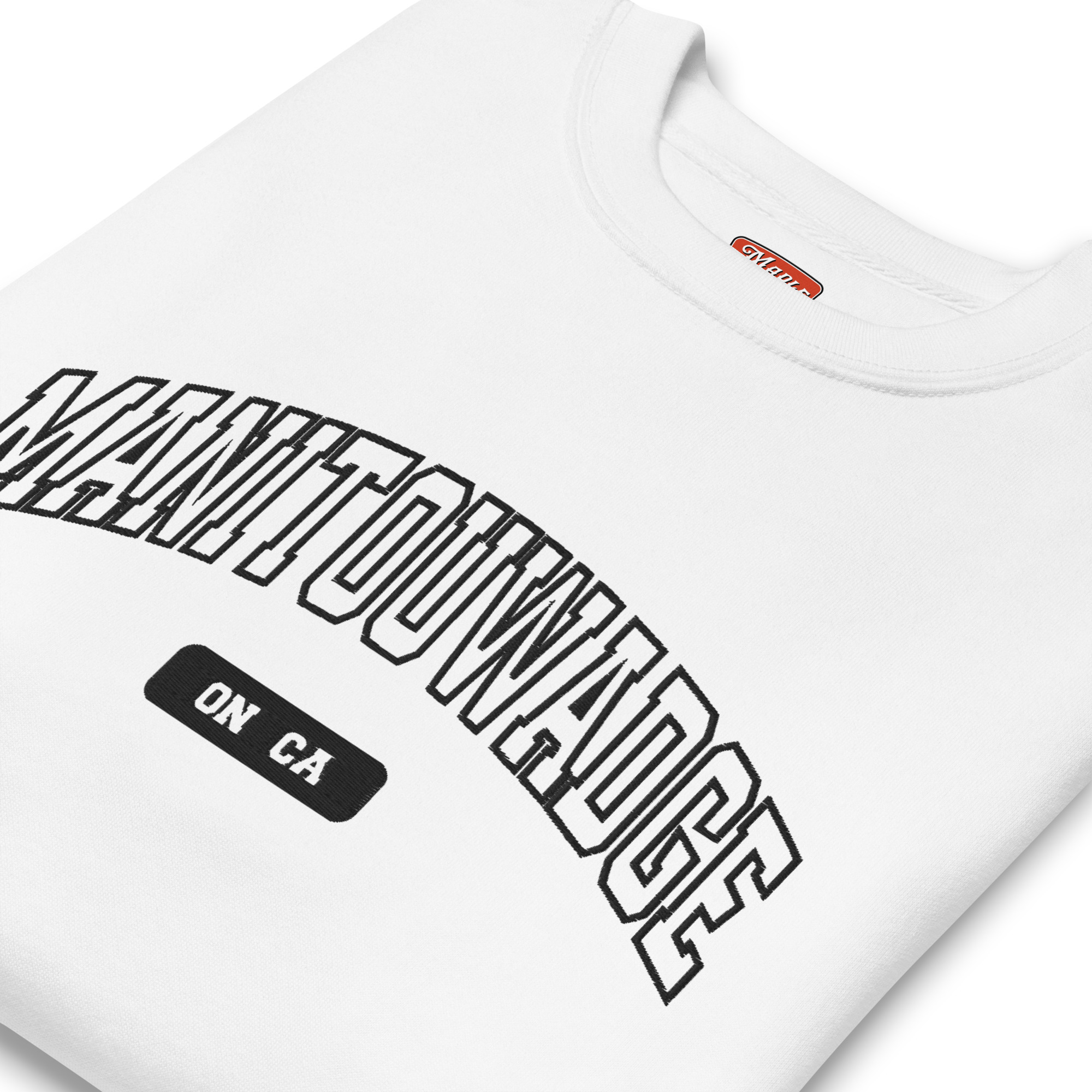 Unisex Manitouwadge, Ontario Embroidered Premium Sweatshirt - Image 14