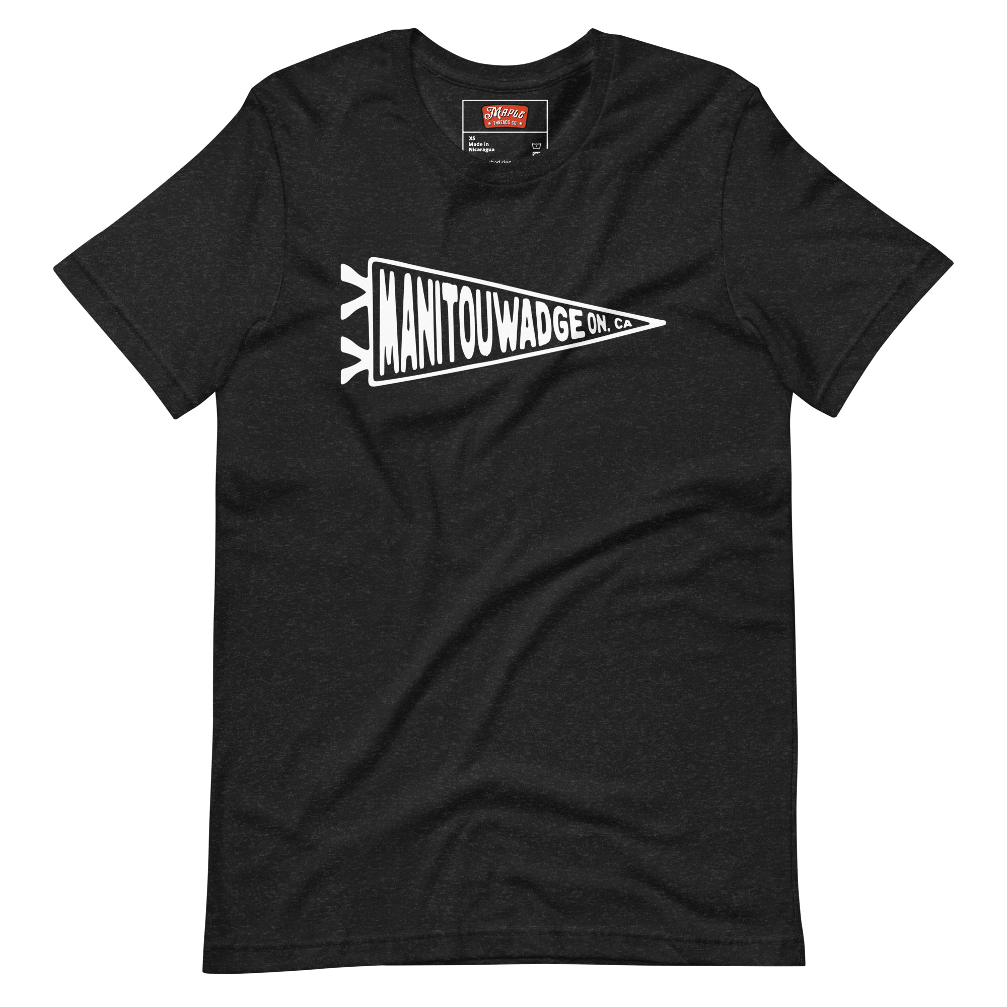 Unisex Manitouwadge, Ontario Flag T-Shirt