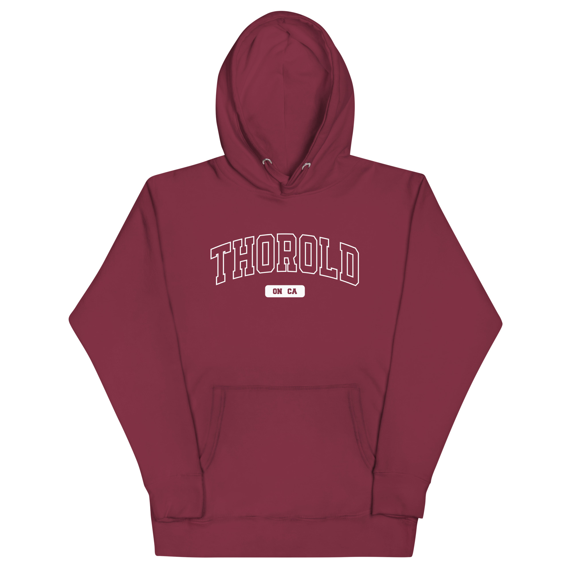 Unisex Thorold, Ontario Embroidered Hoodie - Image 5