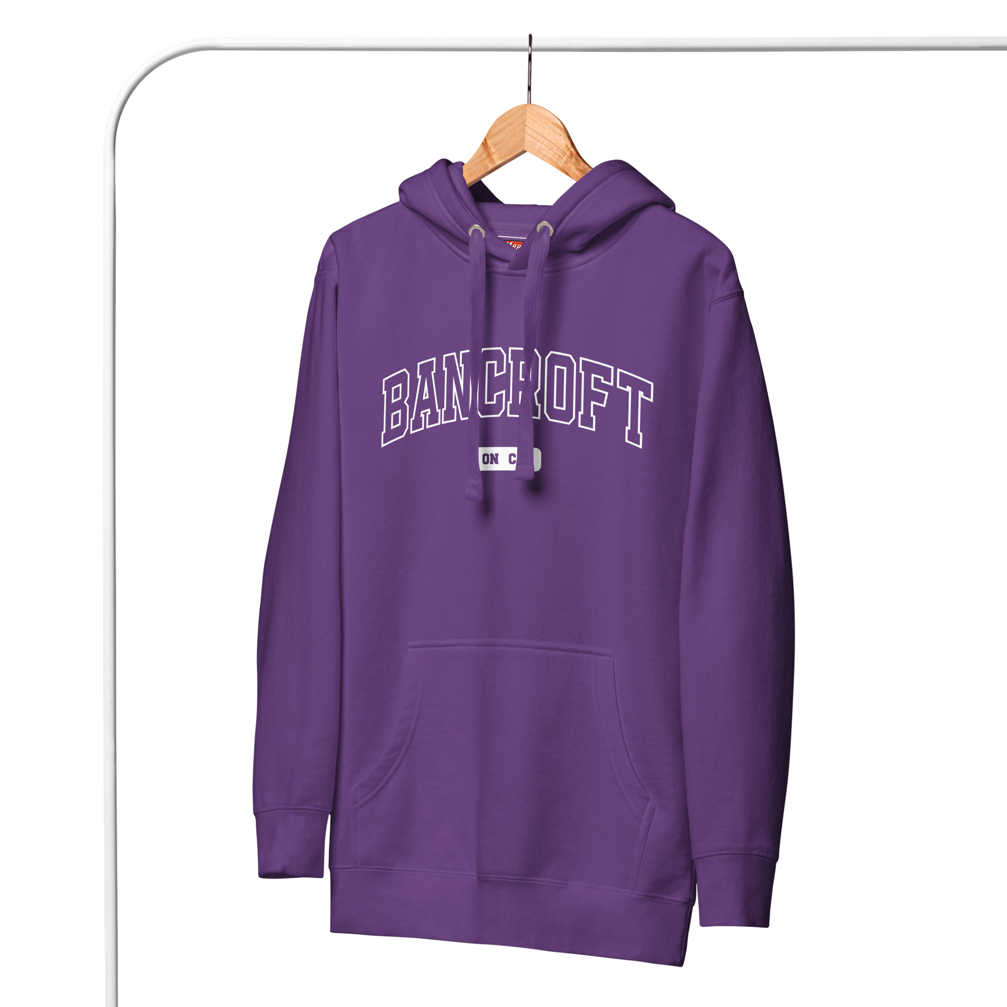 Unisex Bancroft, Ontario Embroidered Hoodie - Image 11