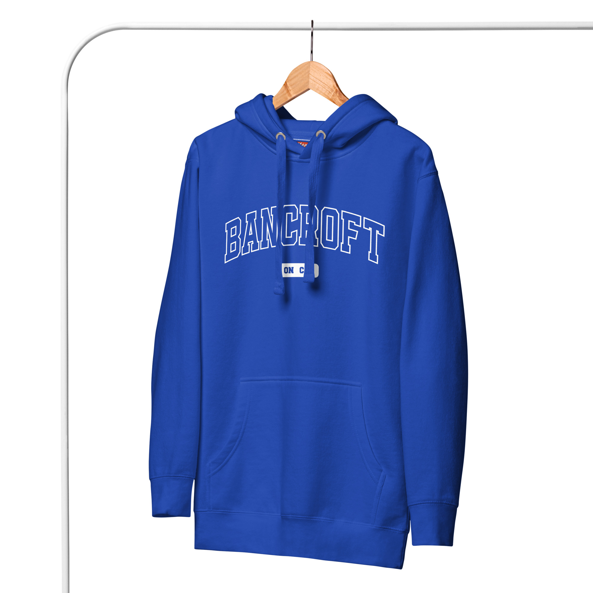 Unisex Bancroft, Ontario Embroidered Hoodie - Image 9