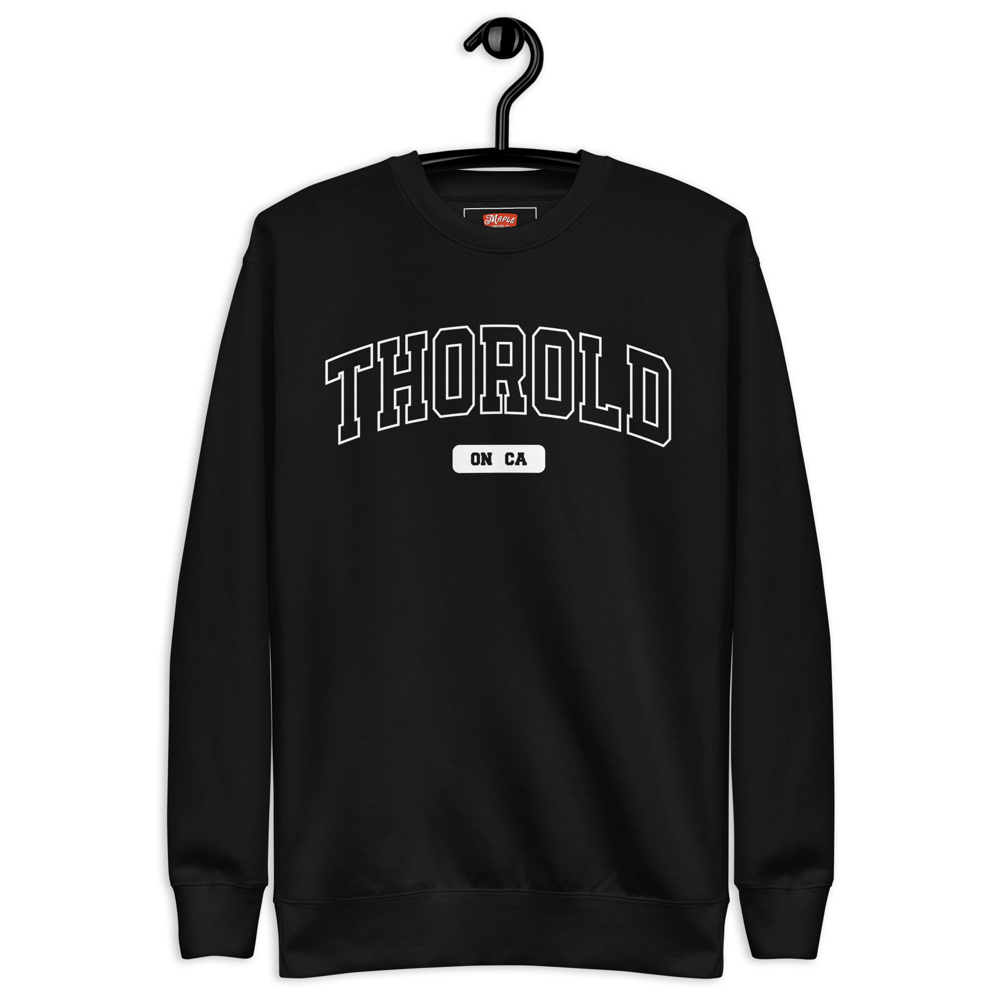 Unisex Thorold, Ontario Embroidered Premium Sweatshirt