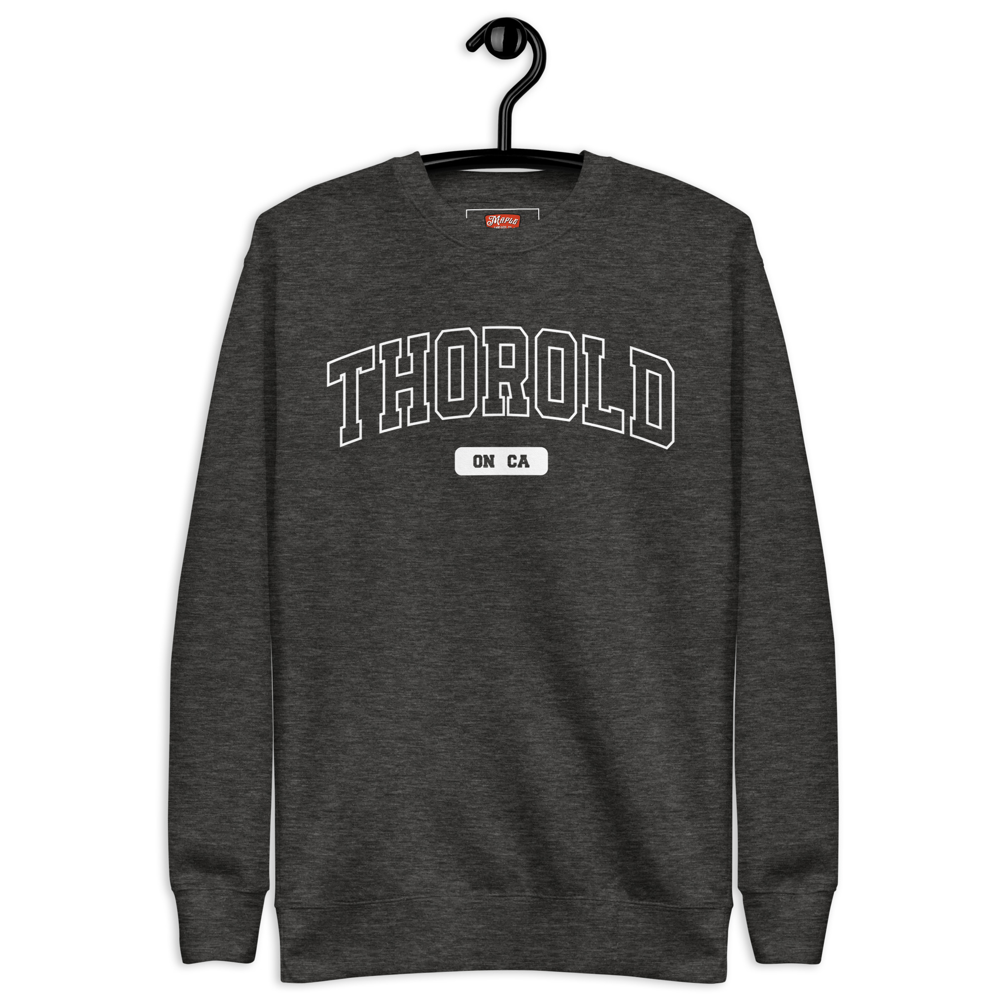 Unisex Thorold, Ontario Embroidered Premium Sweatshirt - Image 3