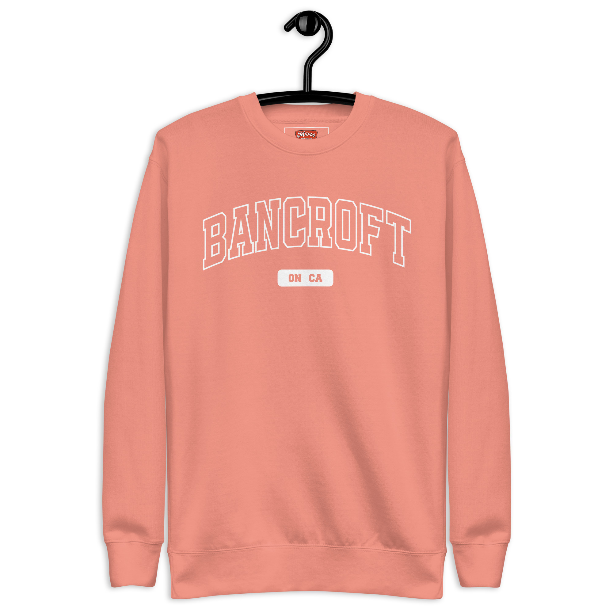 Unisex Bancroft, Ontario Embroidered Premium Sweatshirt - Image 6