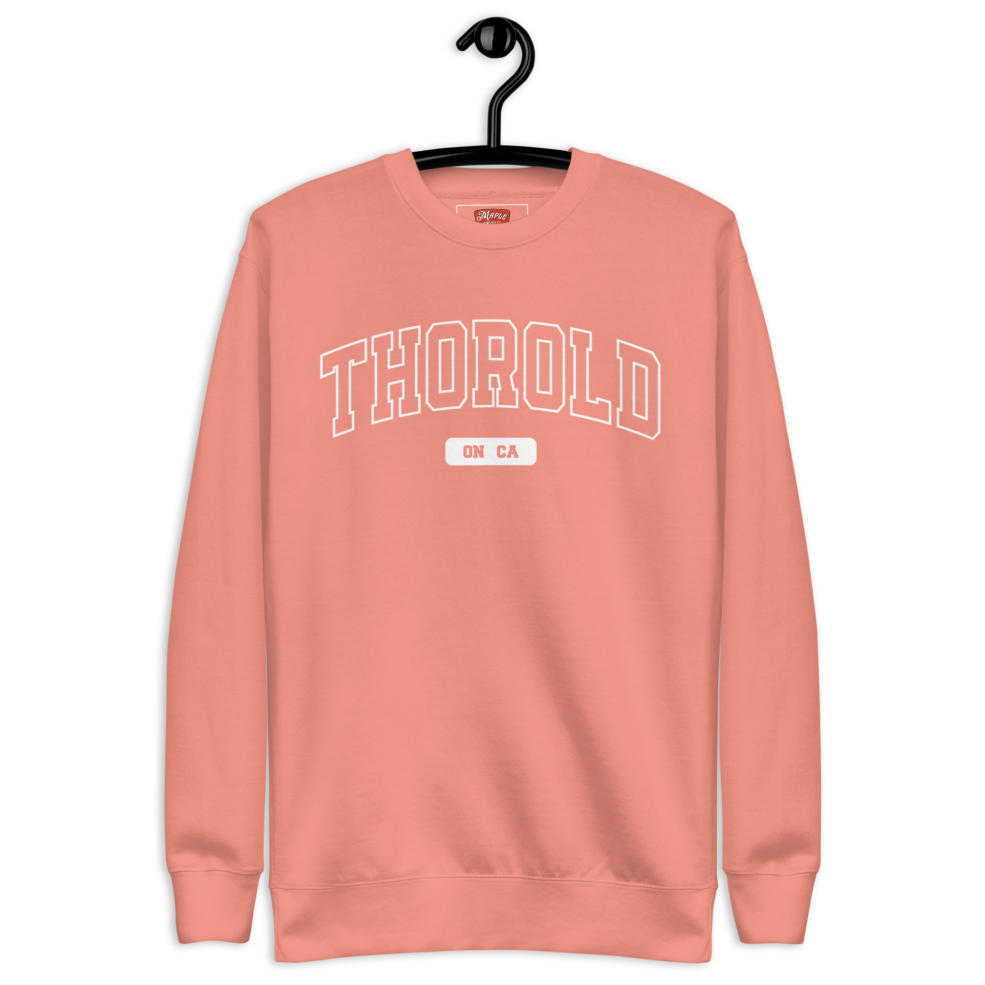 Unisex Thorold, Ontario Embroidered Premium Sweatshirt - Image 6