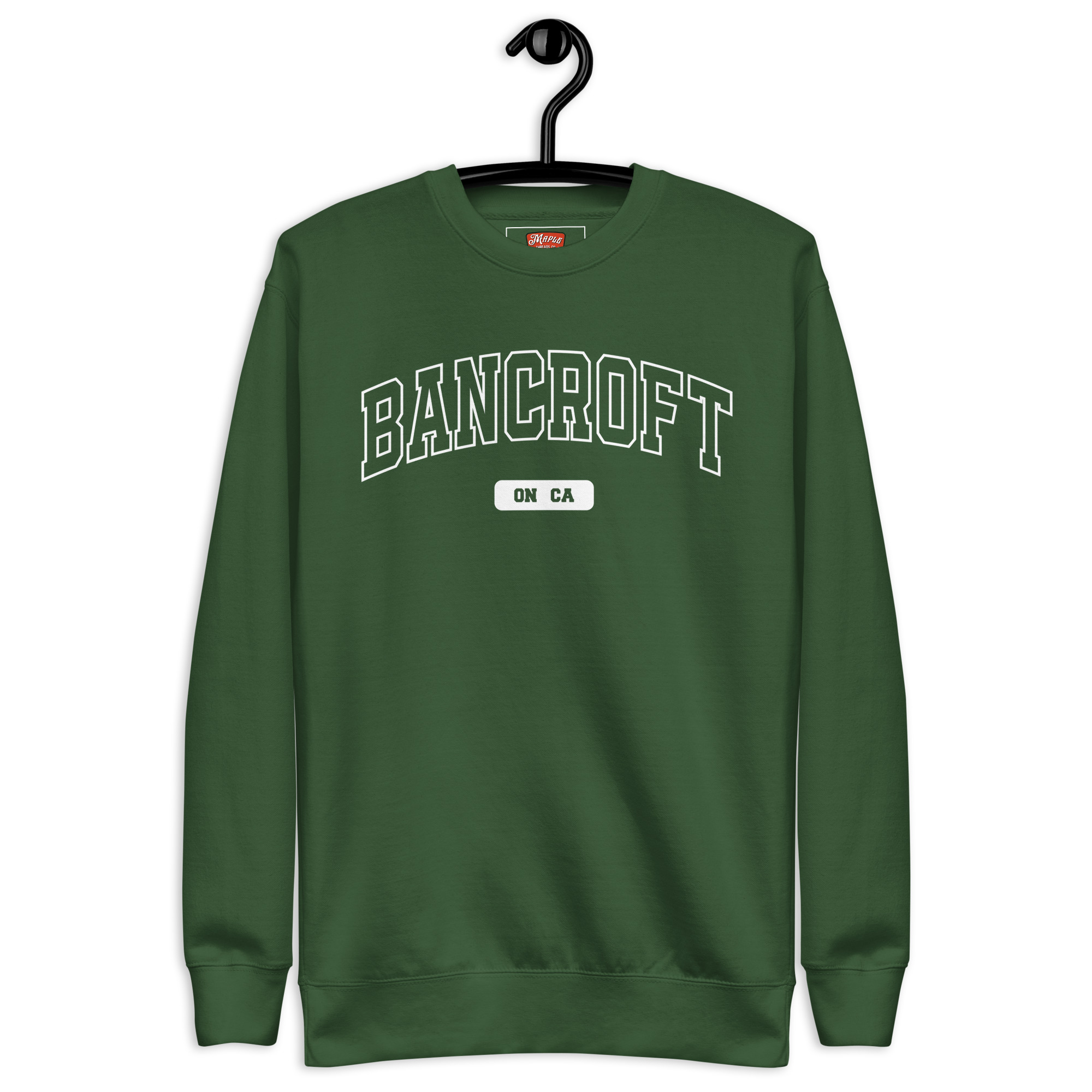 Unisex Bancroft, Ontario Embroidered Premium Sweatshirt - Image 5
