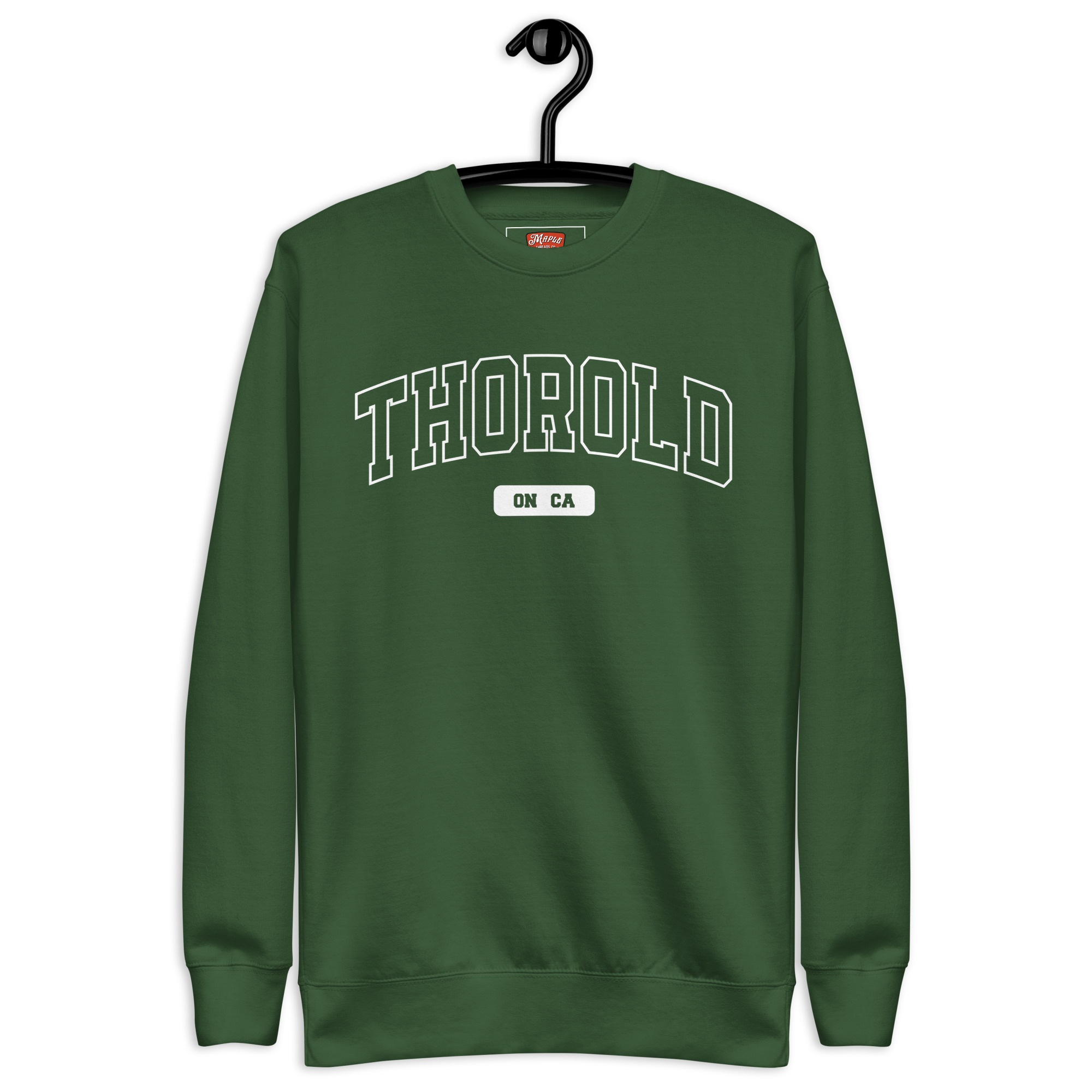 Unisex Thorold, Ontario Embroidered Premium Sweatshirt - Image 5